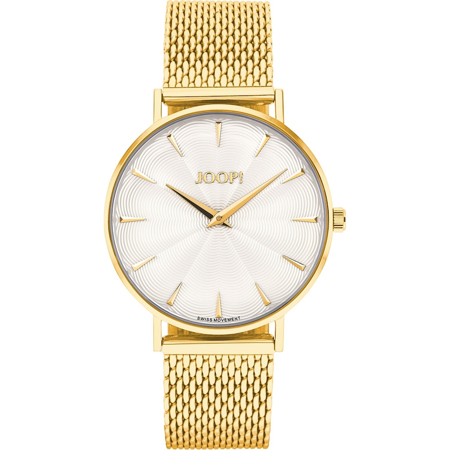 JOOP! Damenuhr Edelstahl gold Damen