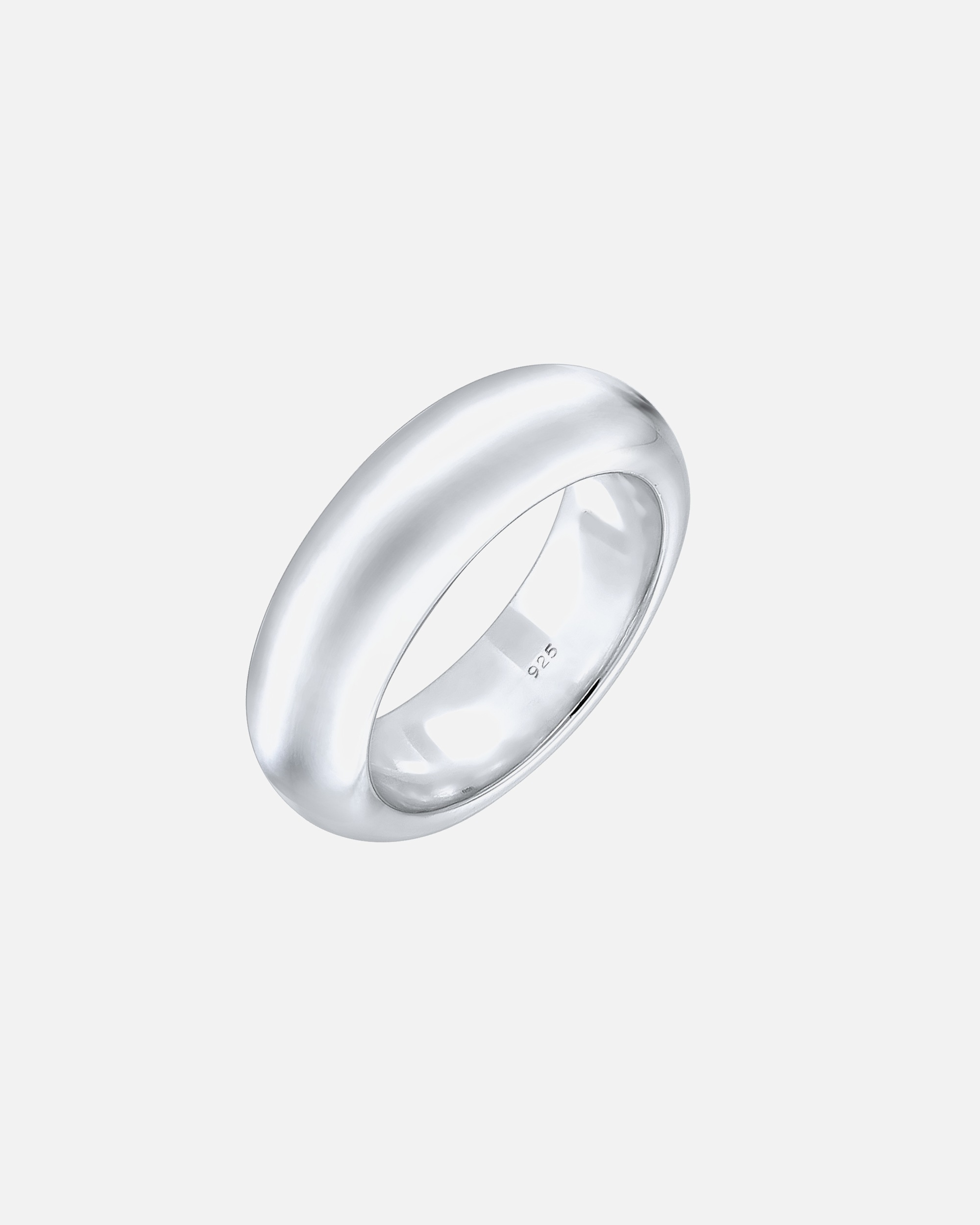 Ring für Weiblich Elli PREMIUM Bandring Modern Statement Blogger Trend 925 Silber 56