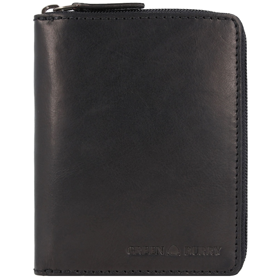 Greenburry Pure Black Herrengeldbörse black Schwarz Herren