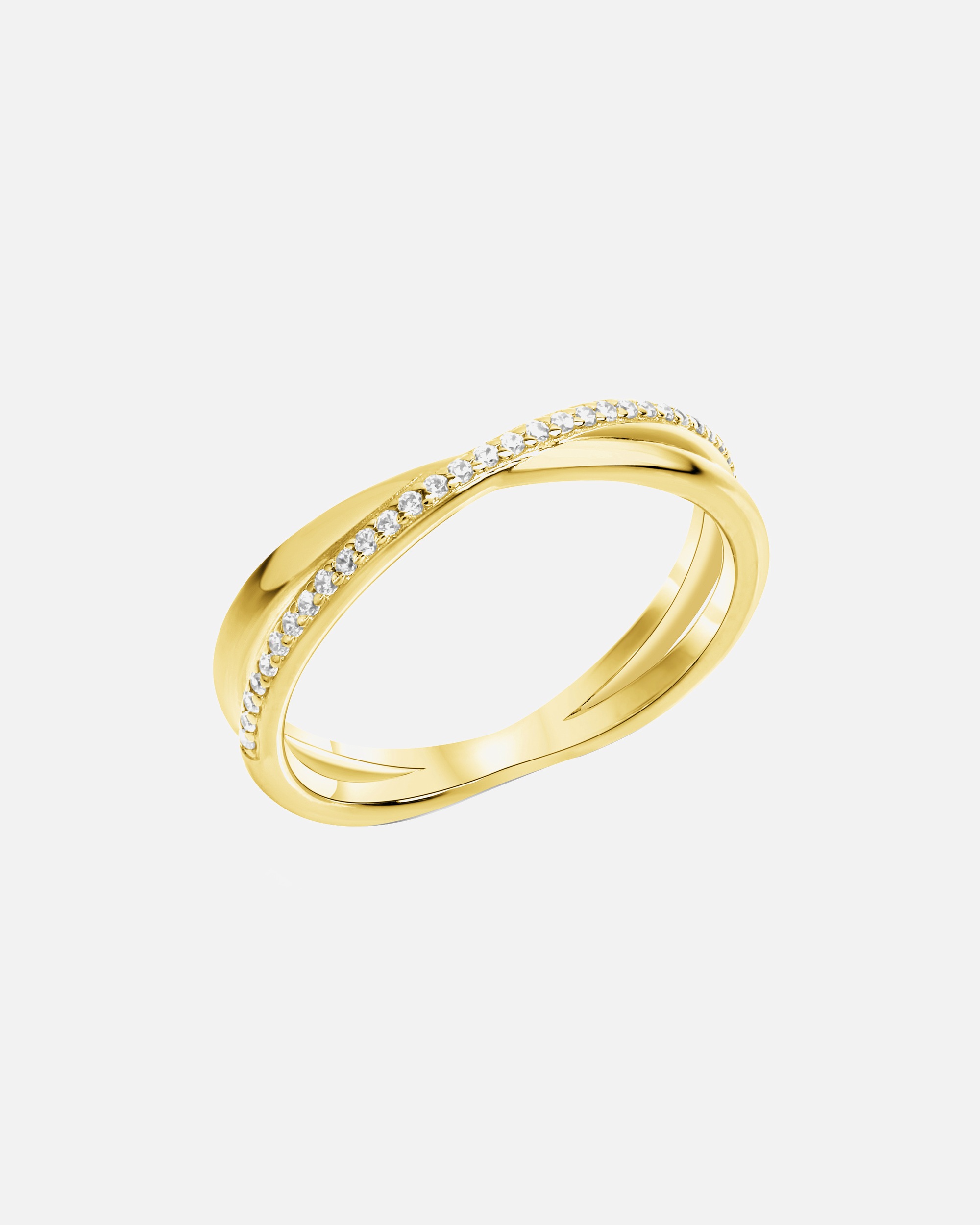 Ring für Weiblich Celesta Ring 925/- Sterling Silber Zirkonia weiß 054 (17,2)