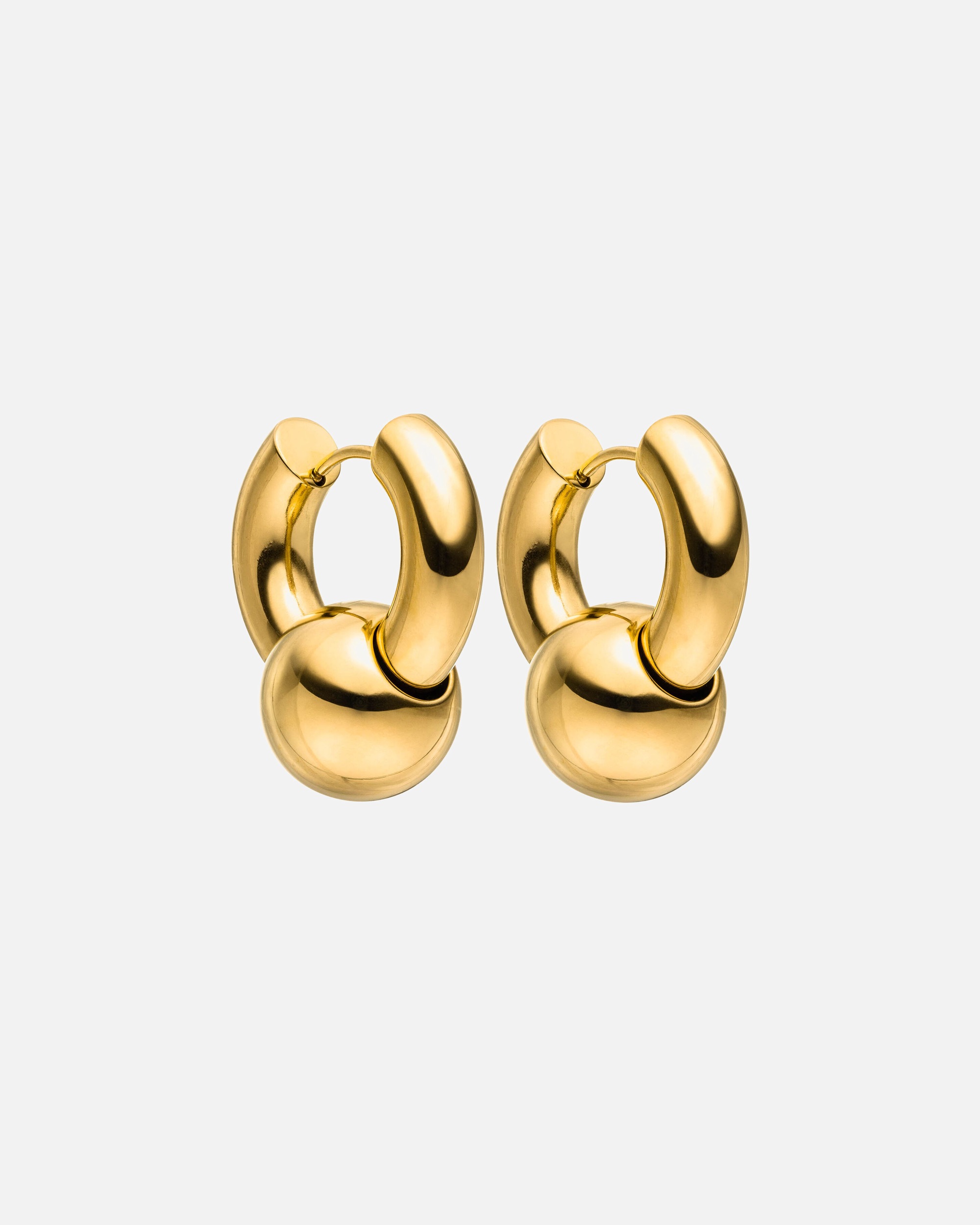 Ohrringe für Weiblich Purelei Orbit Ohrringe 100% Edelstahl Gold