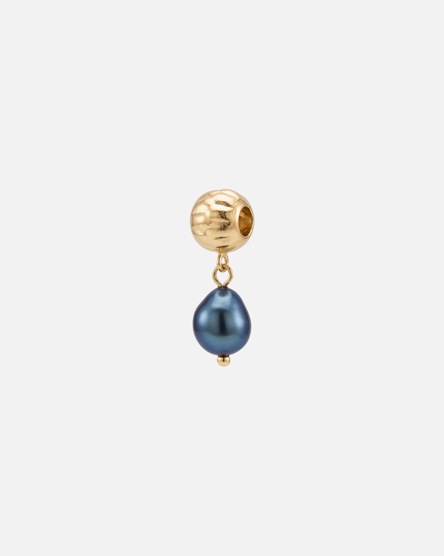 Schmuckanhänger für Unisex Purelei LEI Dark Pearl Charm 100% Edelstahl Gold