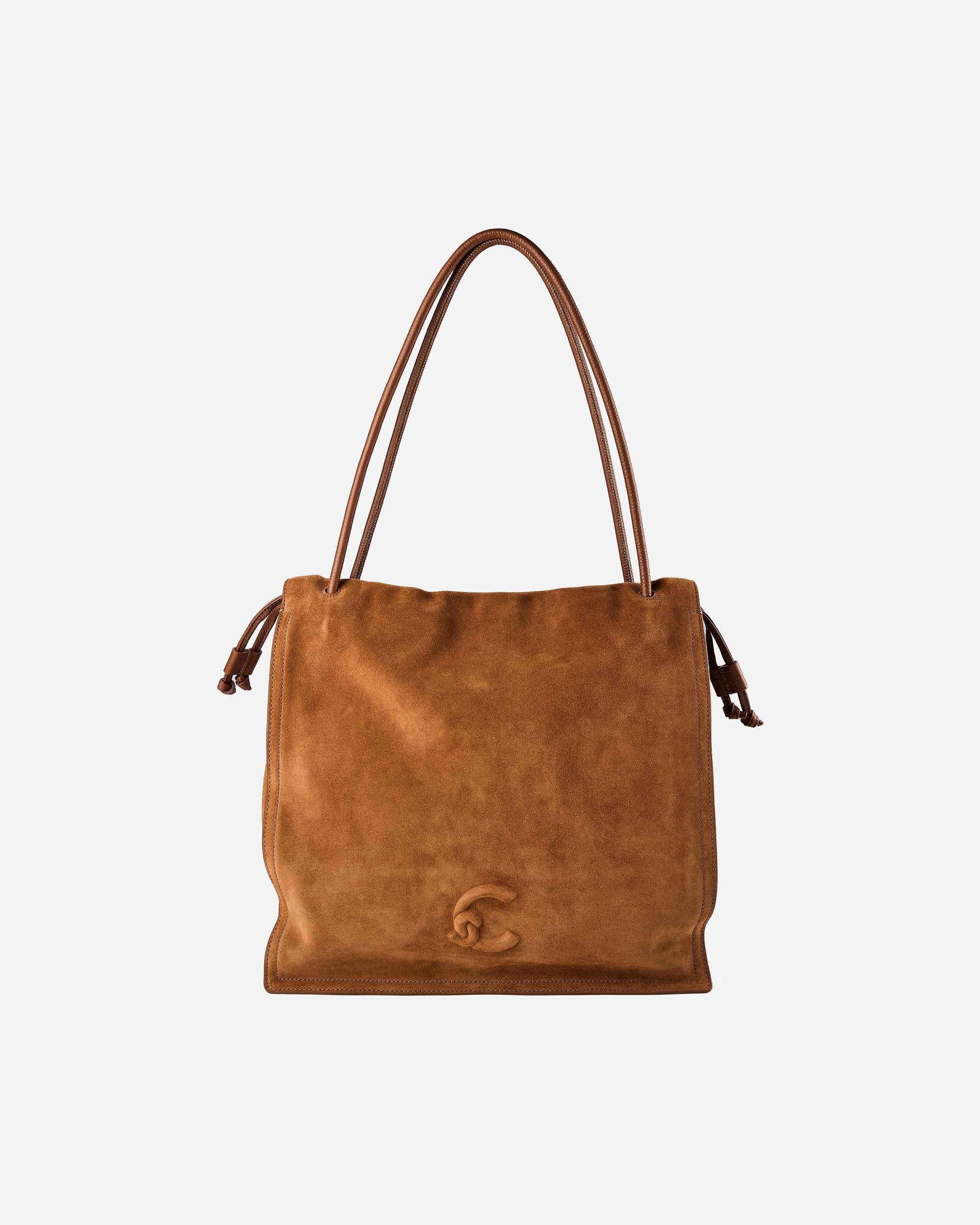Clutch für Weiblich Coccinelle Dulse Schultertasche cognac