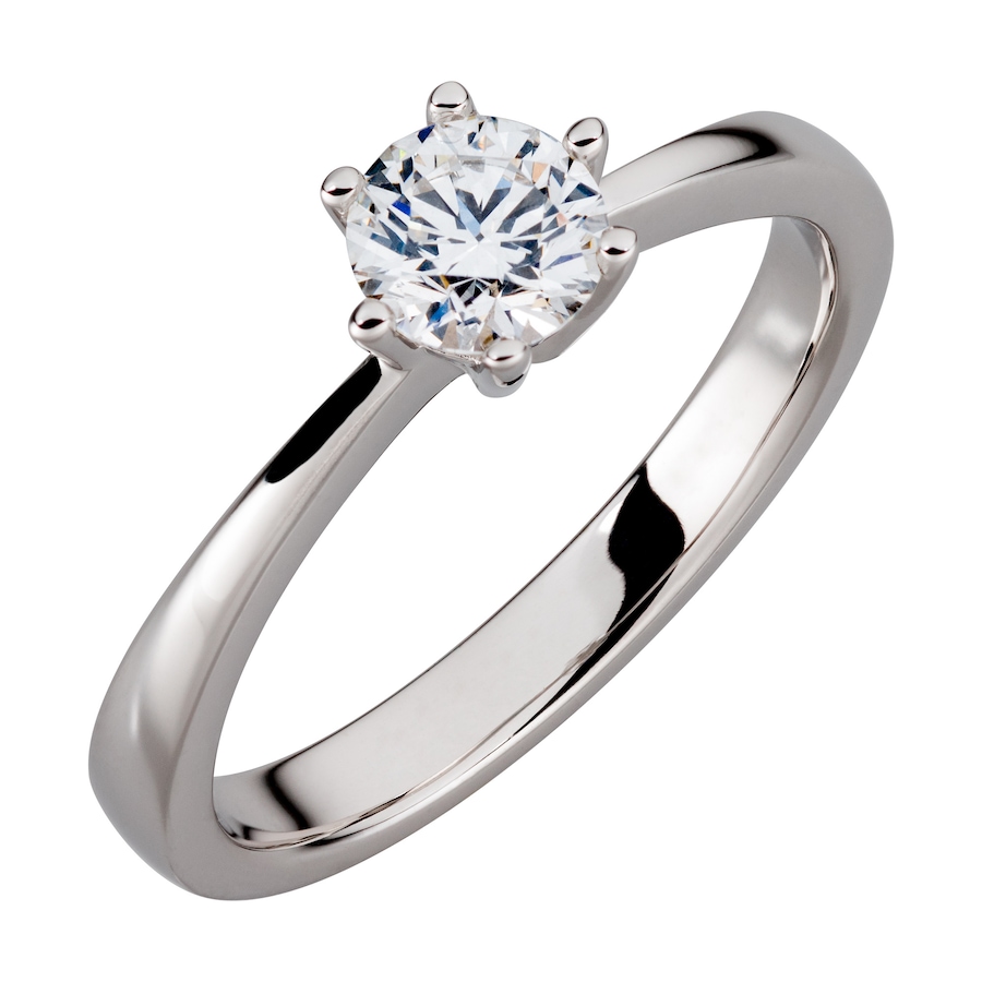 Orolino Ring 750/- Gold Brillant weiß 0,50ct. 054 (17,2) Damen