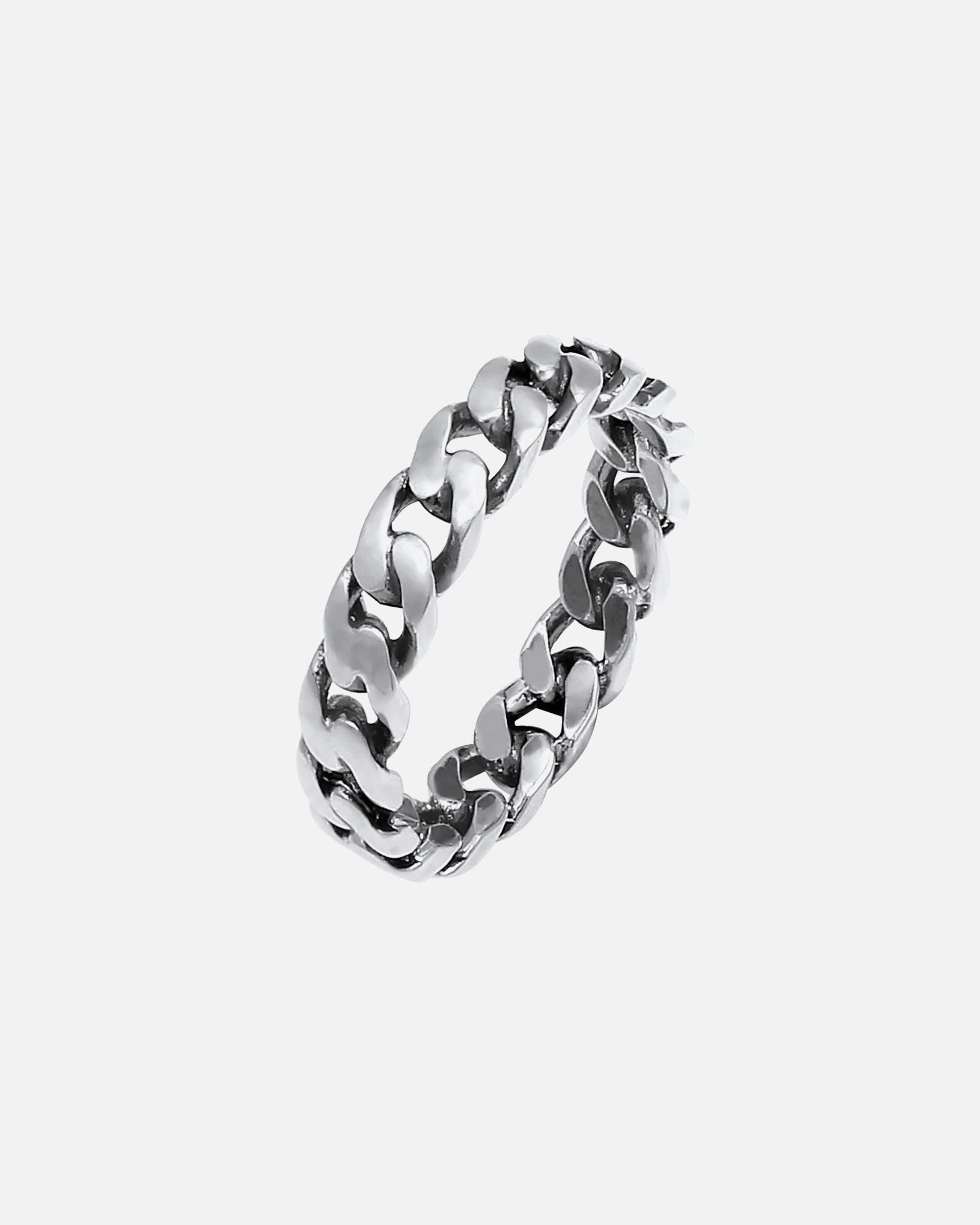 Ring für Weiblich Elli Bandring Knoten Unendlich Twisted 925 Silber 54