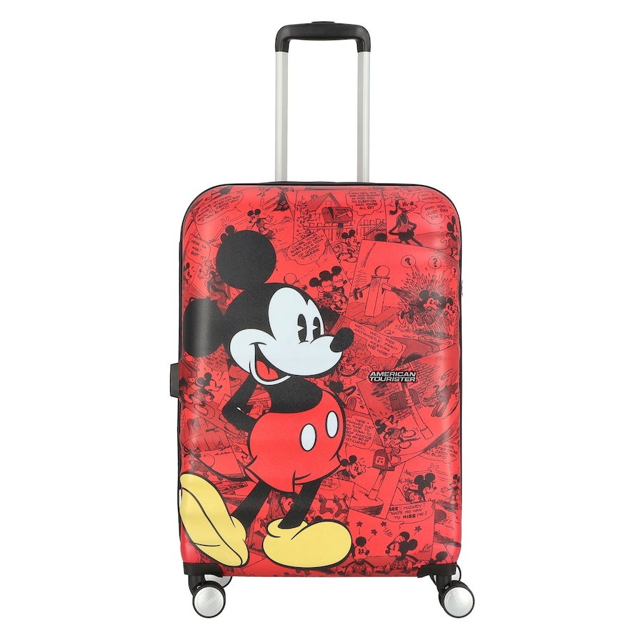 American Tourister Wavebreaker Disney 4 Rollen Trolley 67 cm mickey comics red Rot Herren