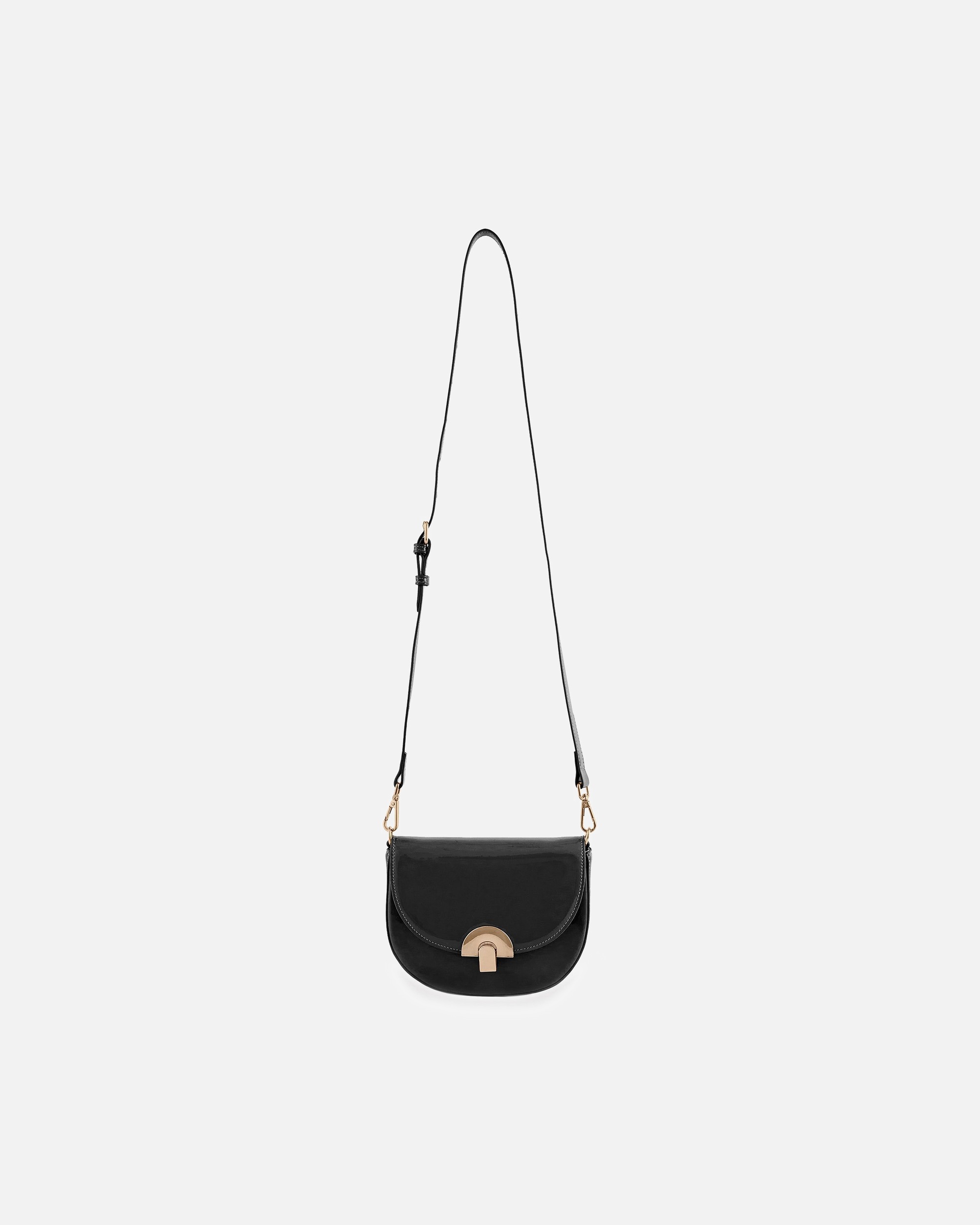 Clutch für Weiblich Seidenfelt Grenaa Umhängetasche black