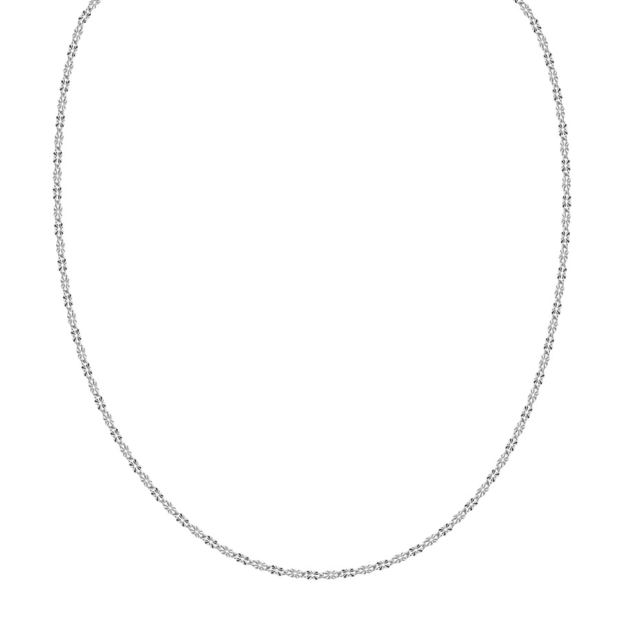 Celesta Collier 925 Silber rhodiniert 925/- Sterling 45cm Damen