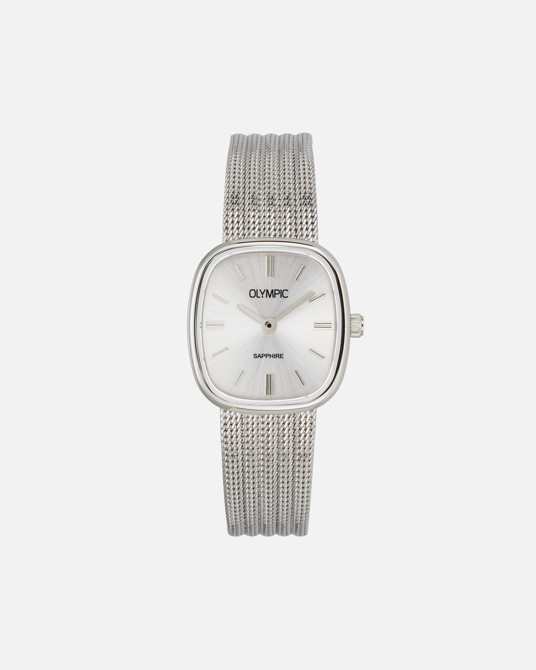 Uhr für Weiblich Olympic Default Brand Line Olympic RetroChic Silver Women's Watch OL73DSS001 Silber