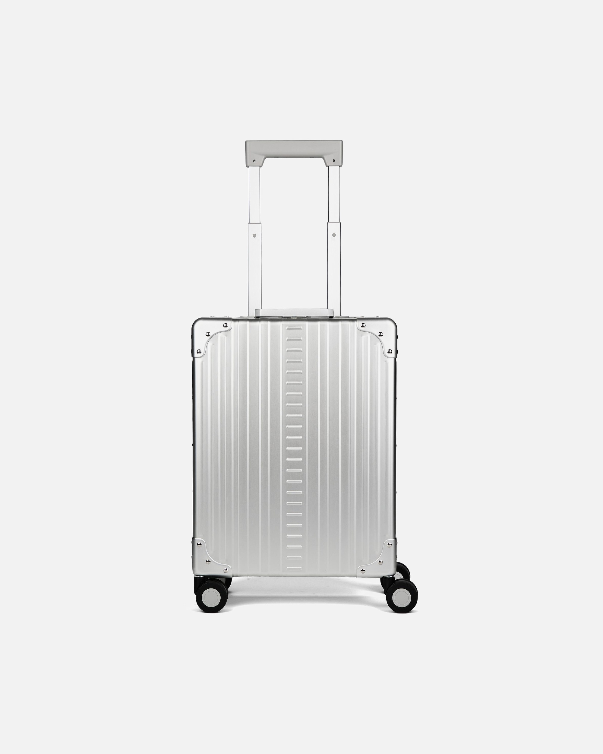 Handgepäckkoffer für Männlich Aleon Business 4-Rollen Businesstrolley 50 cm Laptopfach platinum 1