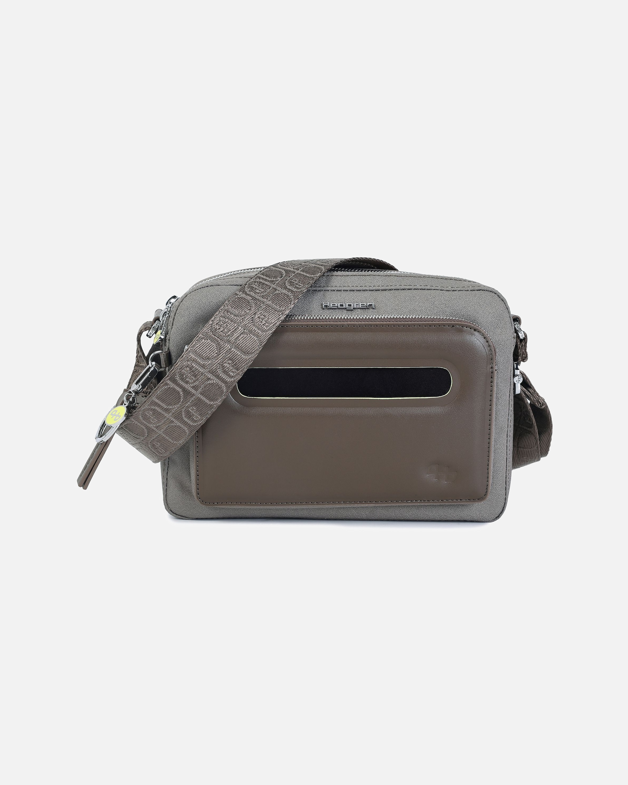Clutch für Weiblich Hedgren Fika Umhängetasche vintage taupe