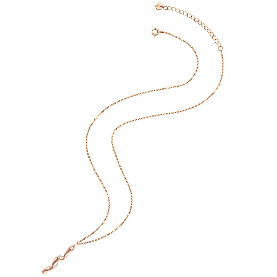 Glanzstücke München Halskette Sterling Silber in Roségold Rosegold Damen