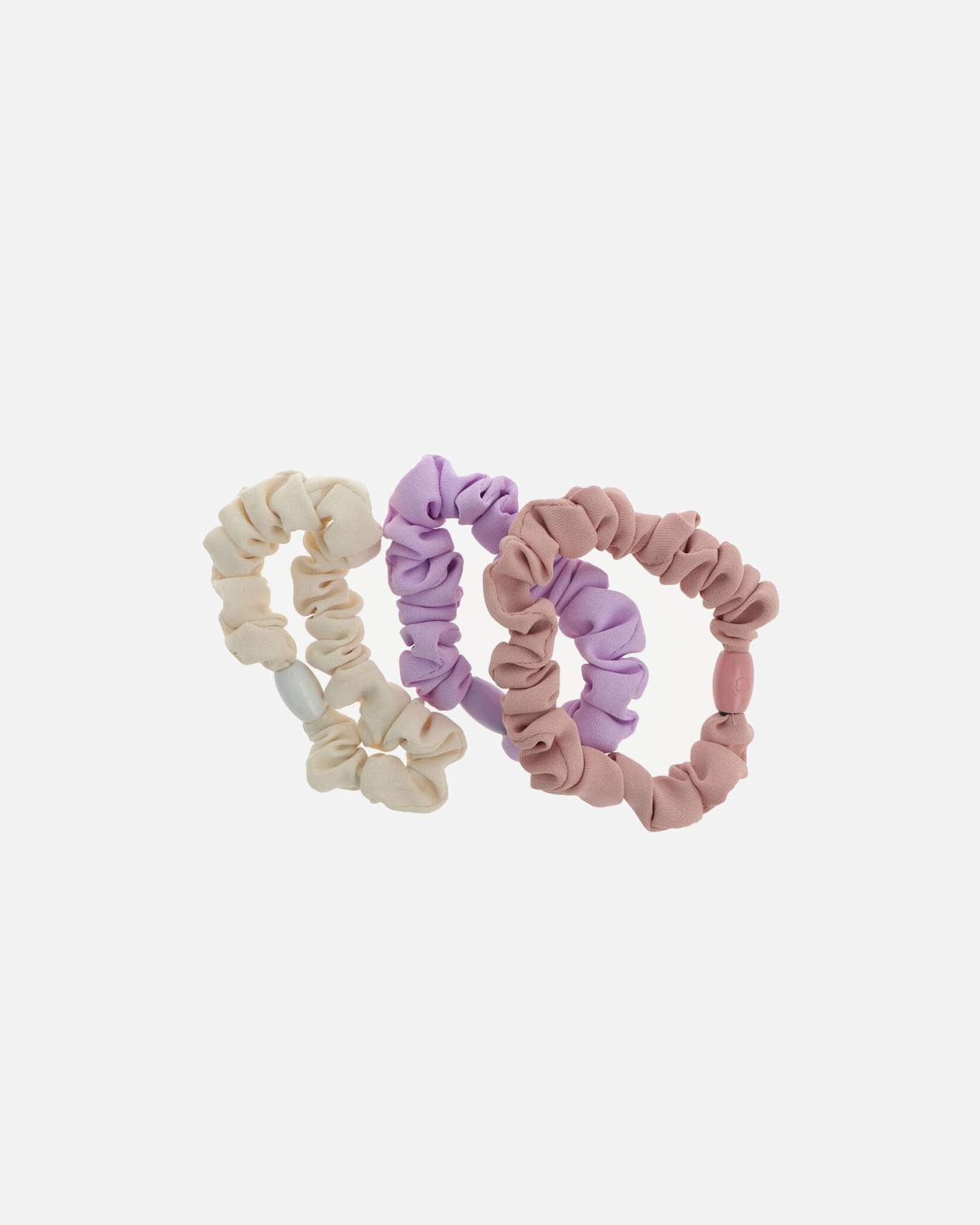 Kinder-Accessoire für Unisex Inca FALTER Pferdeschwanzhalter #beix-lila-rosa 3 u