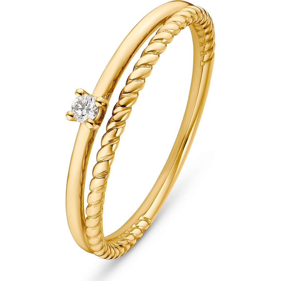 CHRIST Damenring 375er Gelbgold 50 Damen