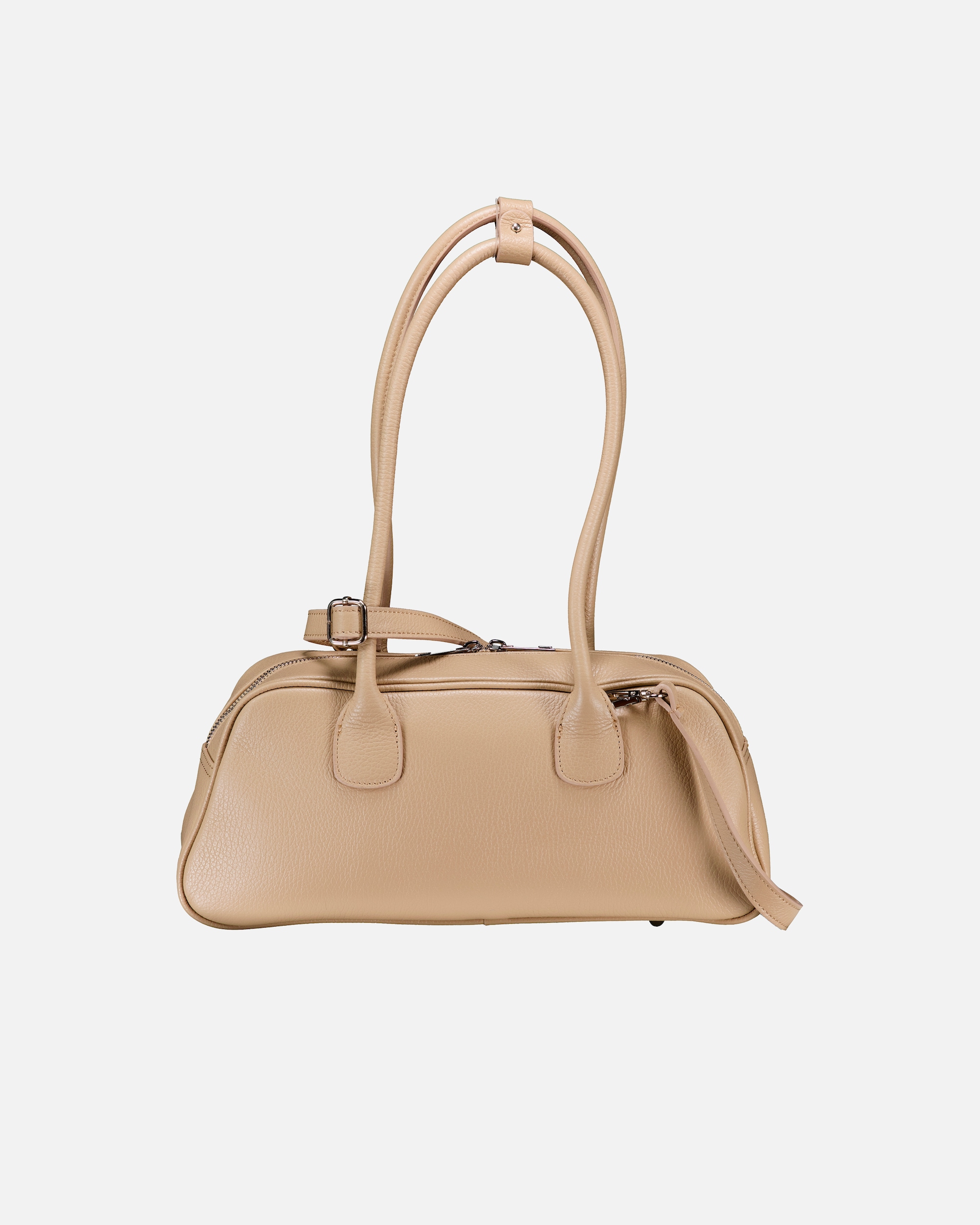 Shopper für Weiblich Hausfelder Manufaktur Shopper mit zusätzlichem Schulterriemen Sand