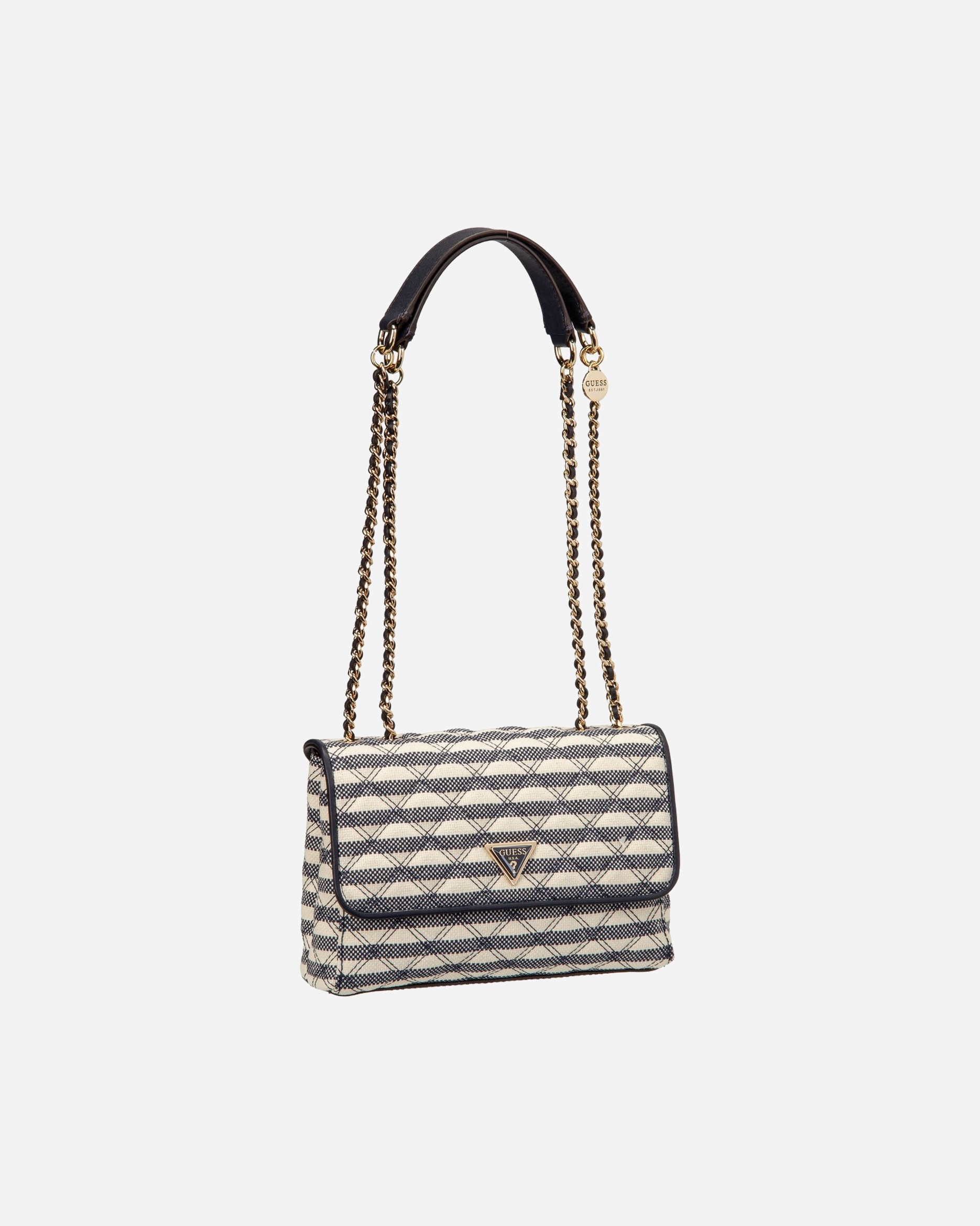 Rucksack für Weiblich Guess Bodybag Giully II 2 Comp Conv Flap Navy Multi