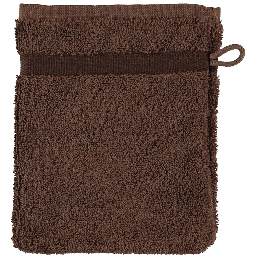 Rhomtuft Handtücher Princess mocca - 406 Waschhandschuh 16x22 cm Schwarz
