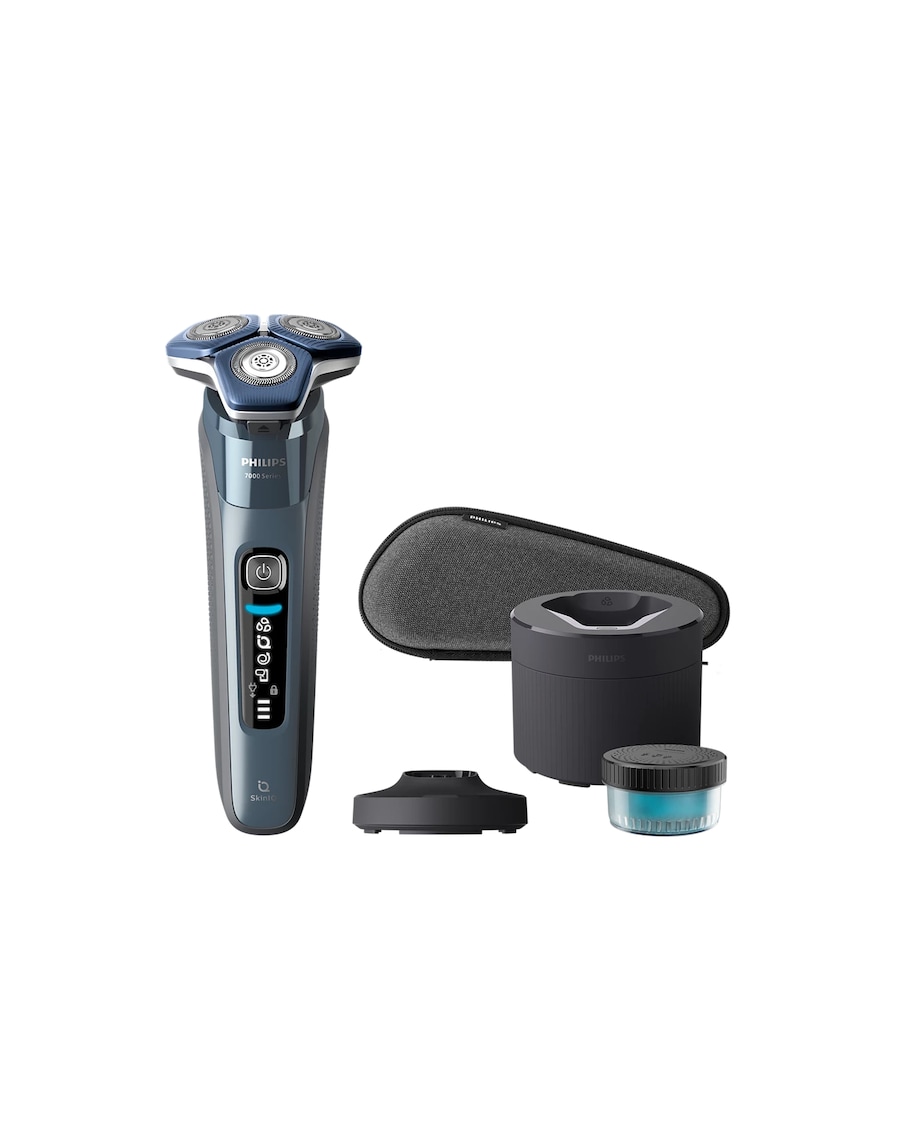 Philips Herrenrasierer S7882/55, SkinIQ Technologie, nass