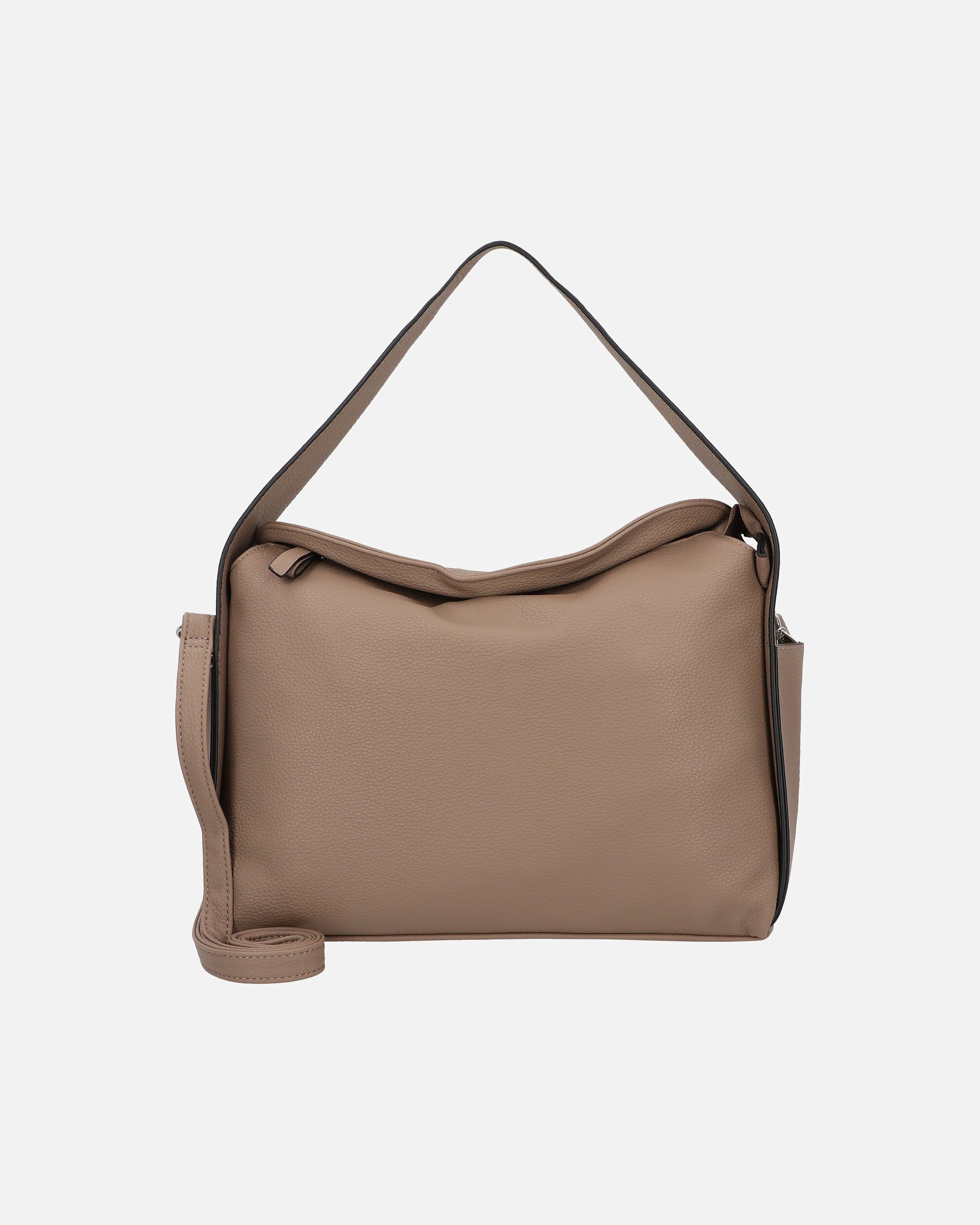 Clutch für Weiblich Tom Tailor Rowan Schultertasche taupe