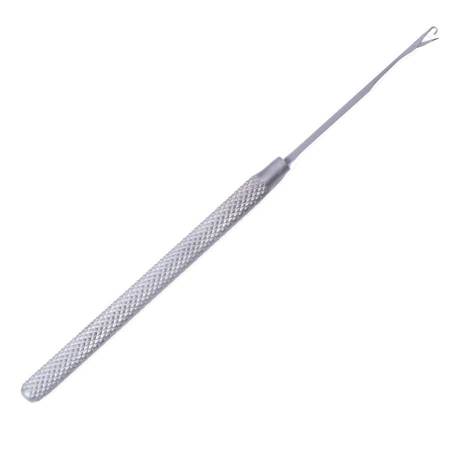 hair2heart Microring Nadel mit Haken Weiss Damen
