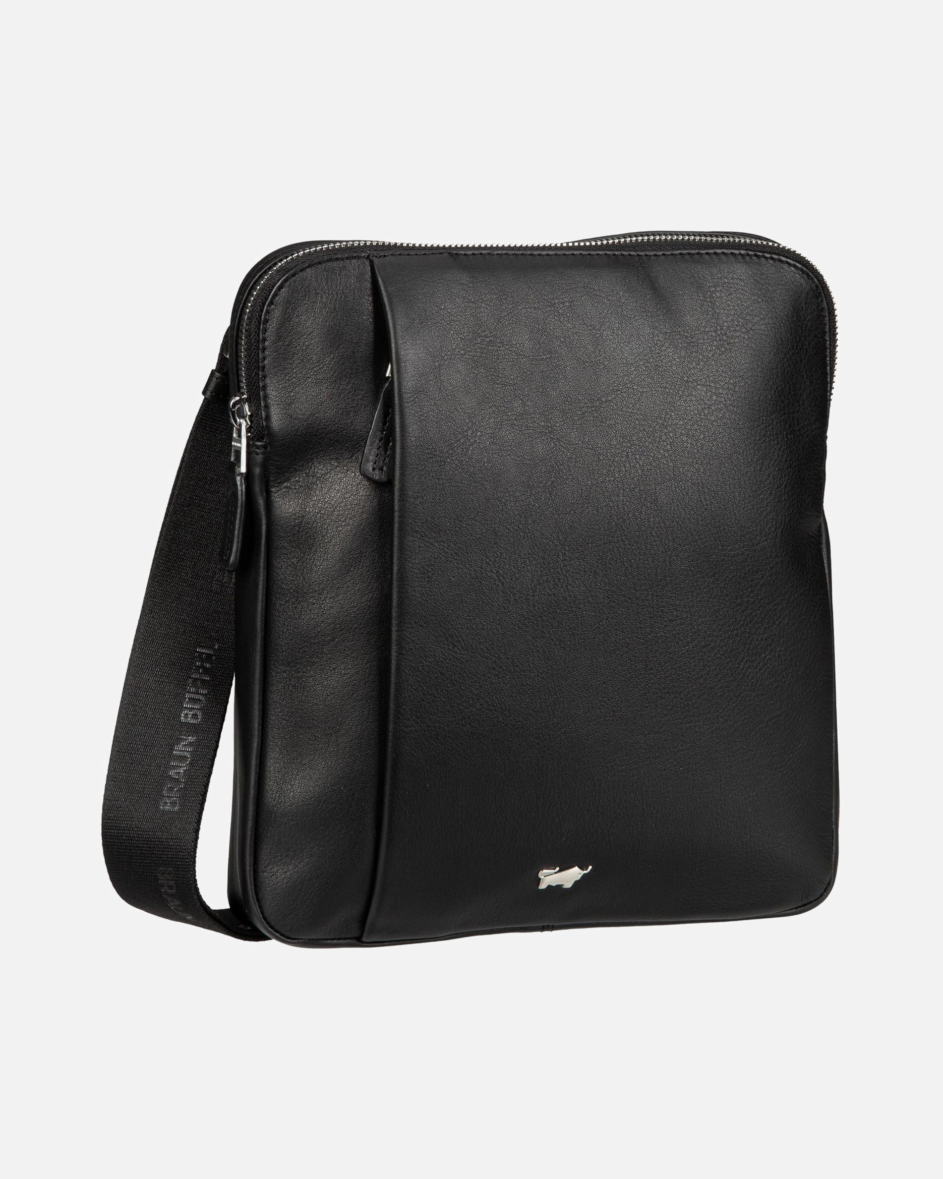 Umhängetasche für Unisex Braun Büffel Beuteltasche GOLF 3.0 XBody M Schwarz