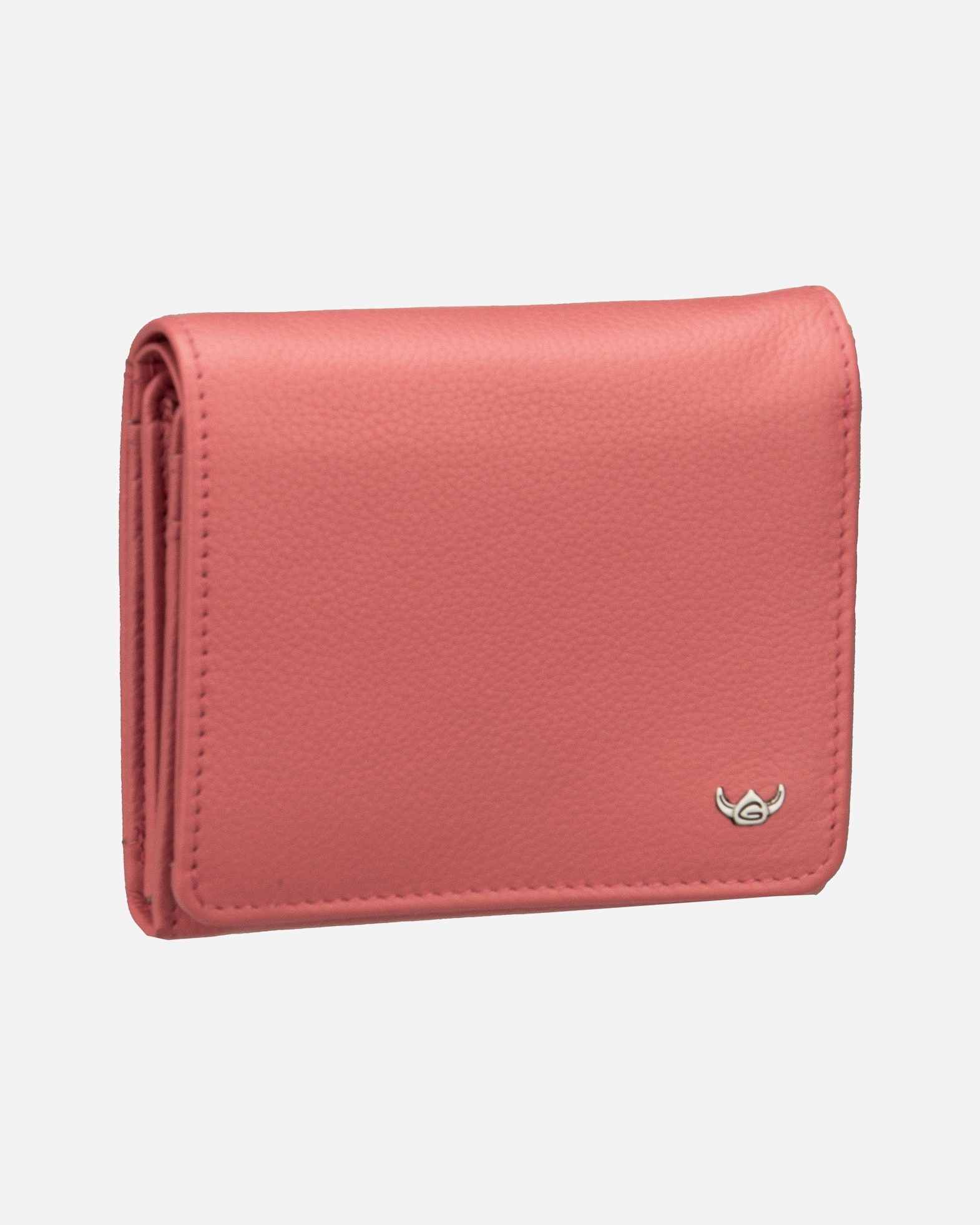 Portemonnaie für Weiblich Golden Head Geldbörse Madrid RFID Protect 3335 Koralle