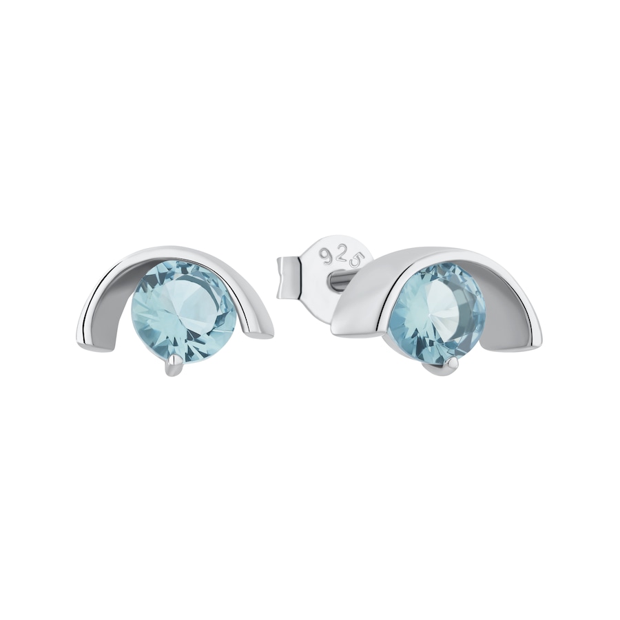 amor Ohrstecker Blau Damen