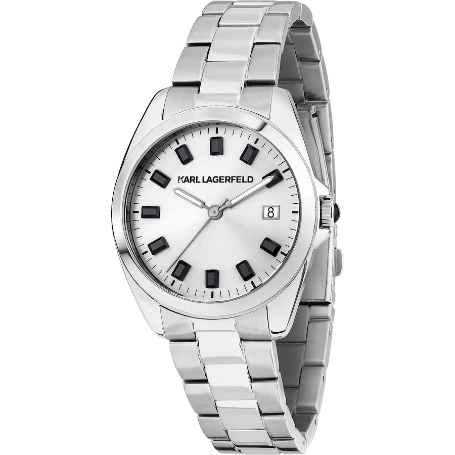 Karl Lagerfeld Damenuhr Edelstahl One Size Damen
