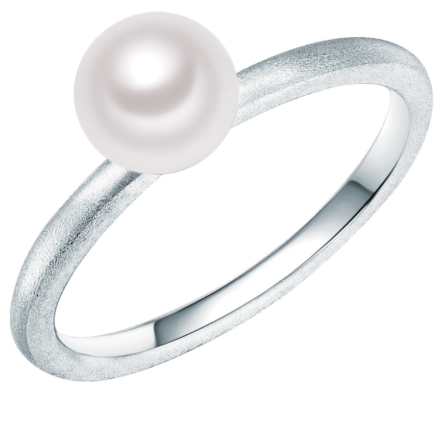 Valero Pearls Ohrstecker Sterling Silber Süßwasser-Zuchtperle in 50 Damen