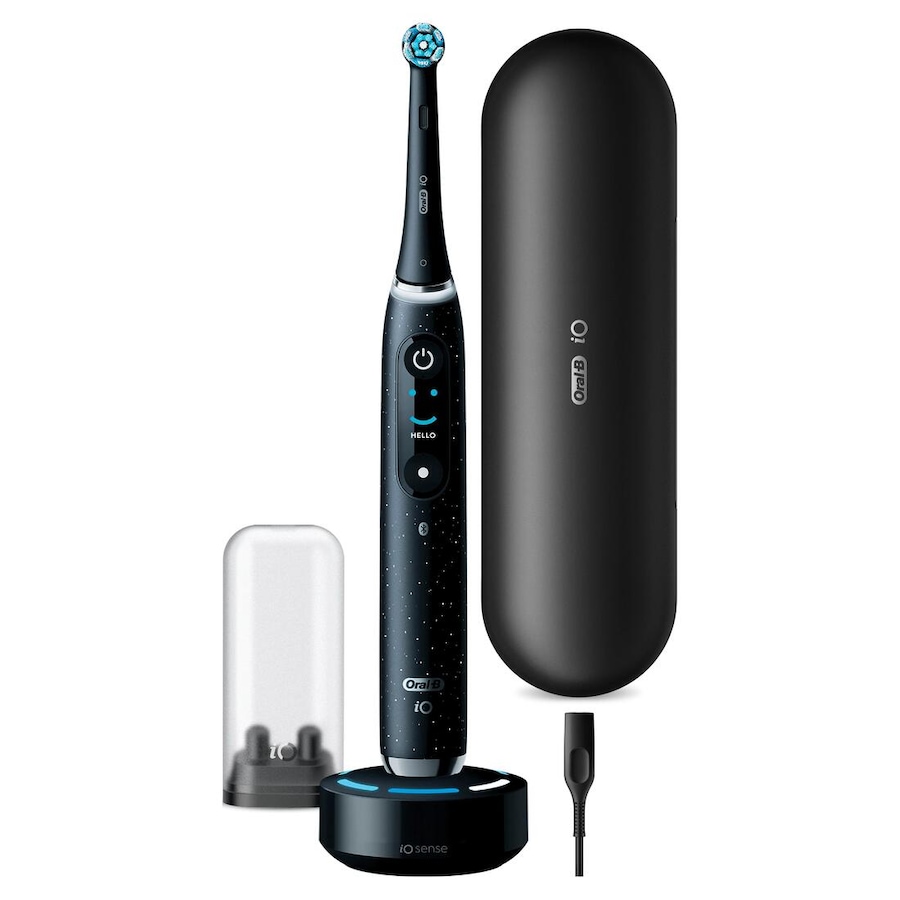 Oral-B iO 10 in Schwarz + Lade-Reiseetui