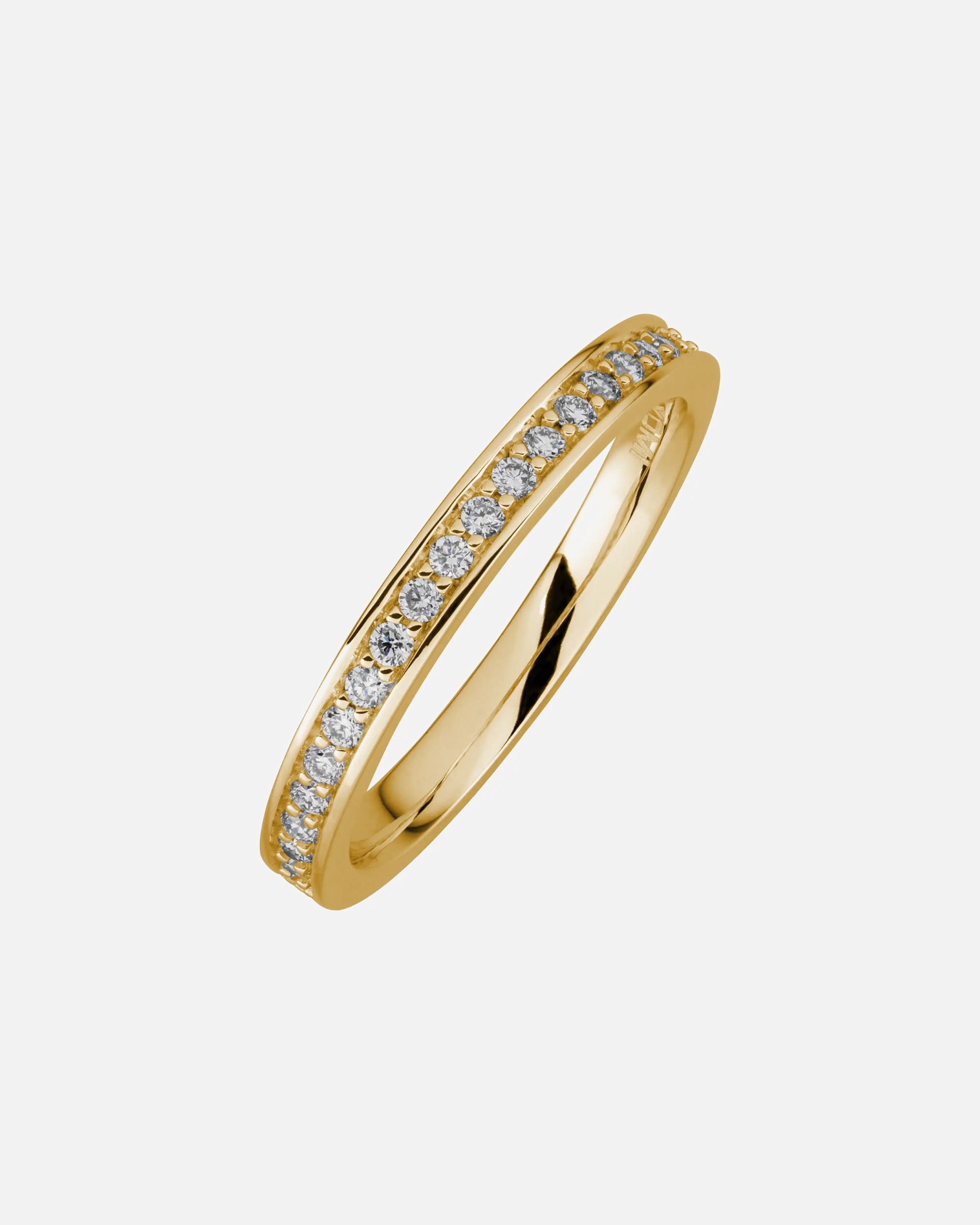 Ring für Weiblich Lyomi Default Brand Line Ring 585/- Gold Diamant Lab Grown weiß 0,24ct. 060 (19,1)