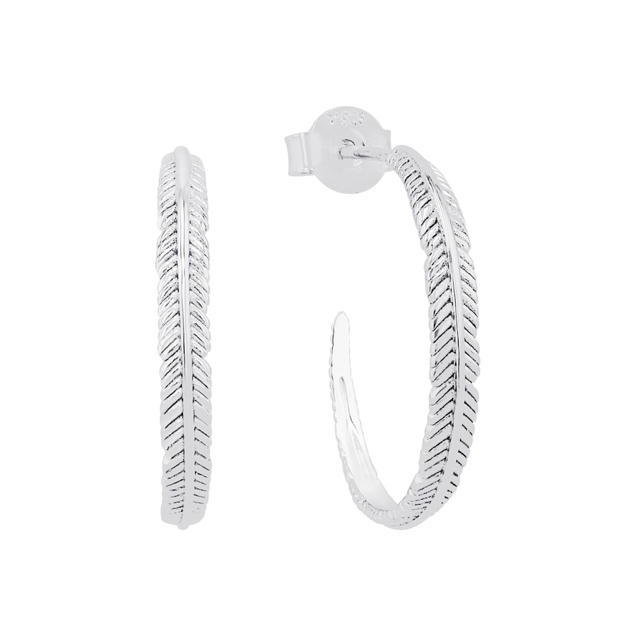 amor Creolen Silber Damen