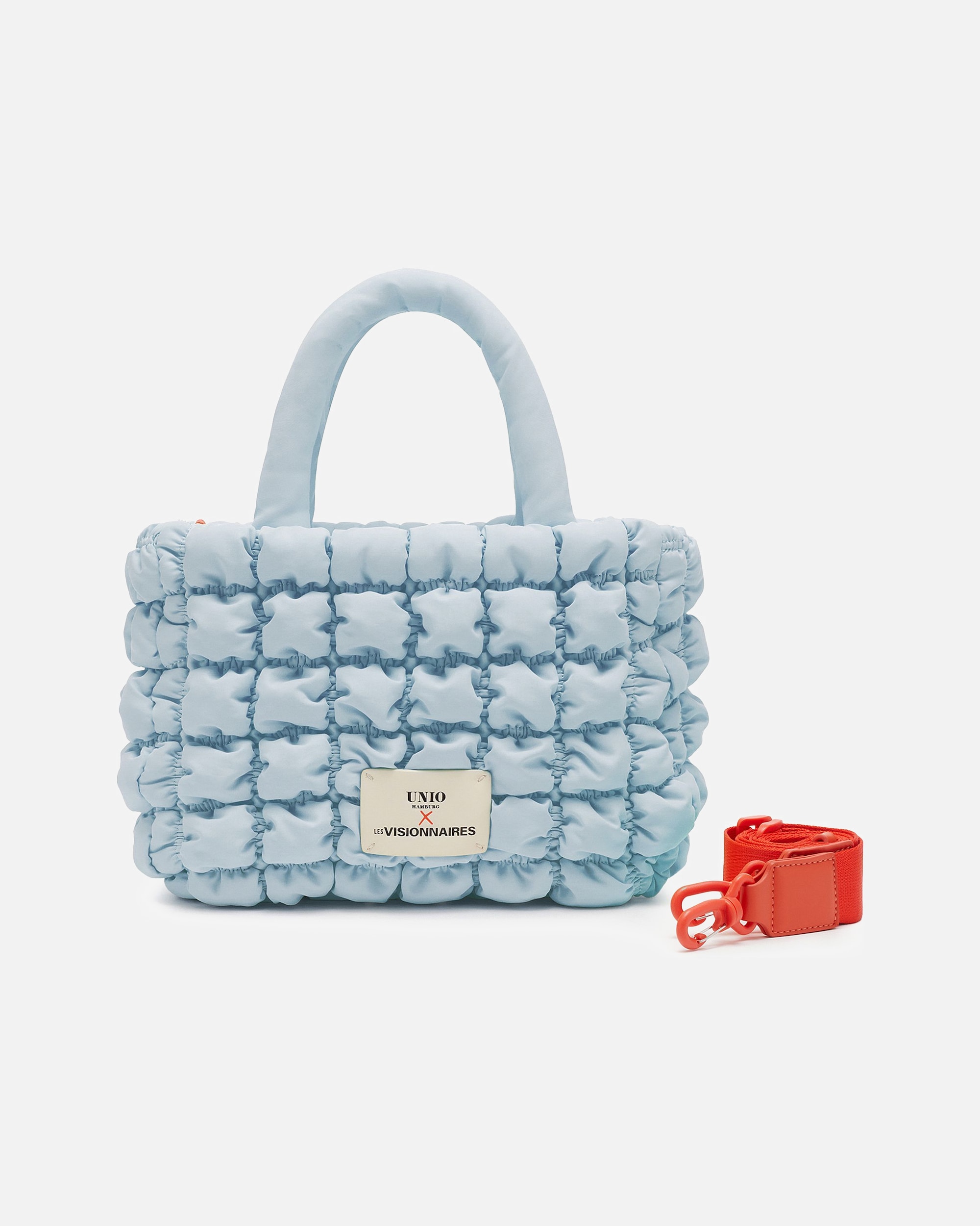 Tasche für Weiblich LES VISIONNAIRES Default Brand Line Unio Cortina S Henkeltasche blue