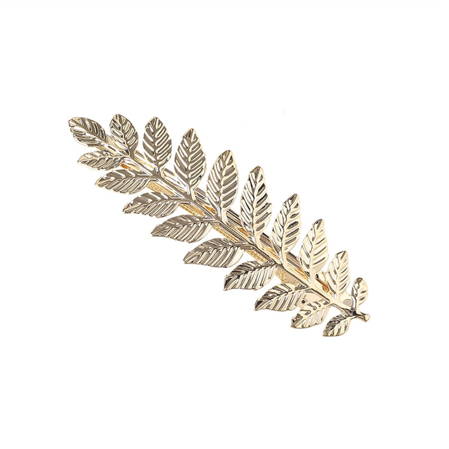 Chris Rubin Nyla Haarspange - Gold Hellbraun Damen
