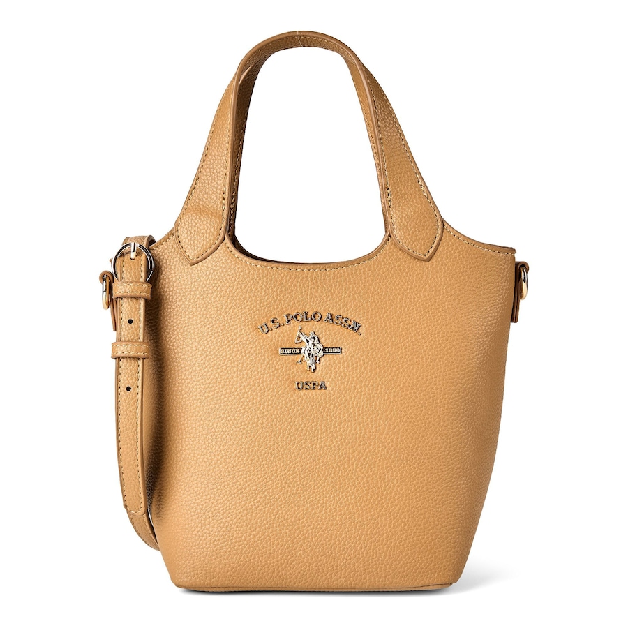 U.S. Polo Assn. Stanford Shopper camel Braun Damen