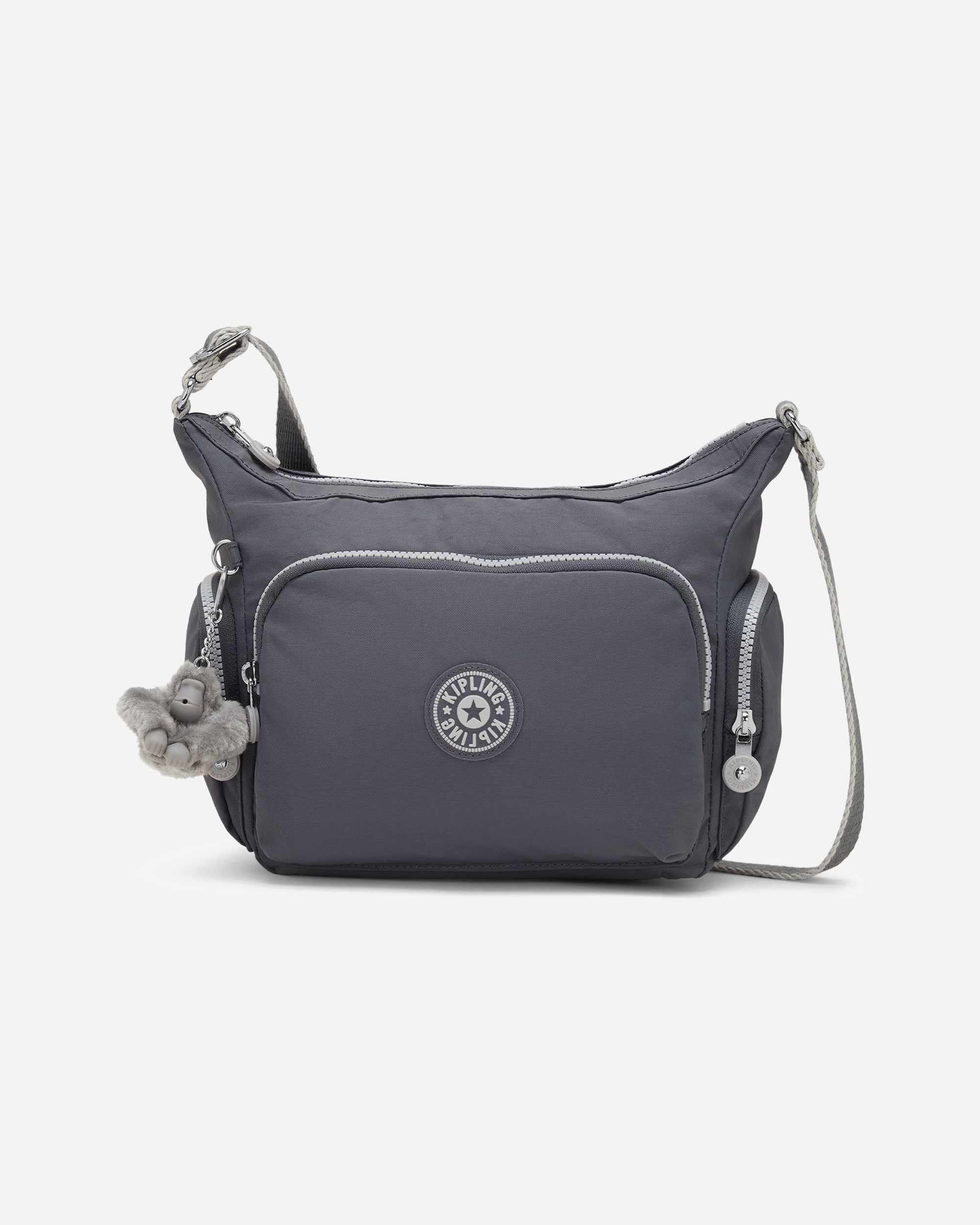 Tasche für Weiblich Kipling Gabb Umhängetasche moonlit grey