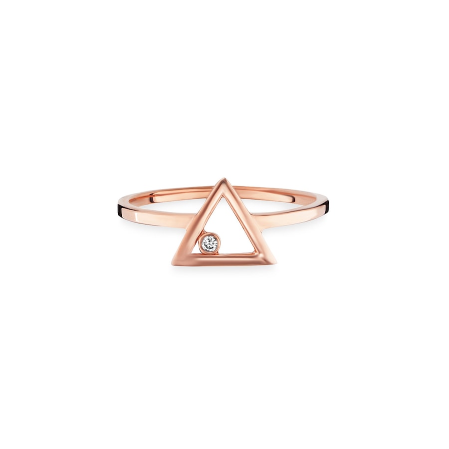 caï Ring 925/- Sterling Silber Zirkonia weiß 050 (15,9) Damen