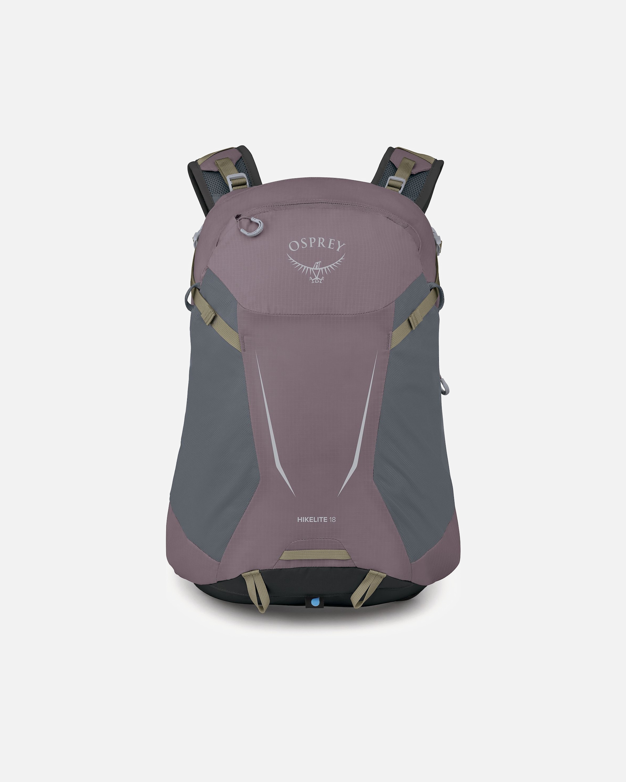 Rucksack für Männlich Osprey Hikelite 18 Wanderrucksack 51 cm graphite purple