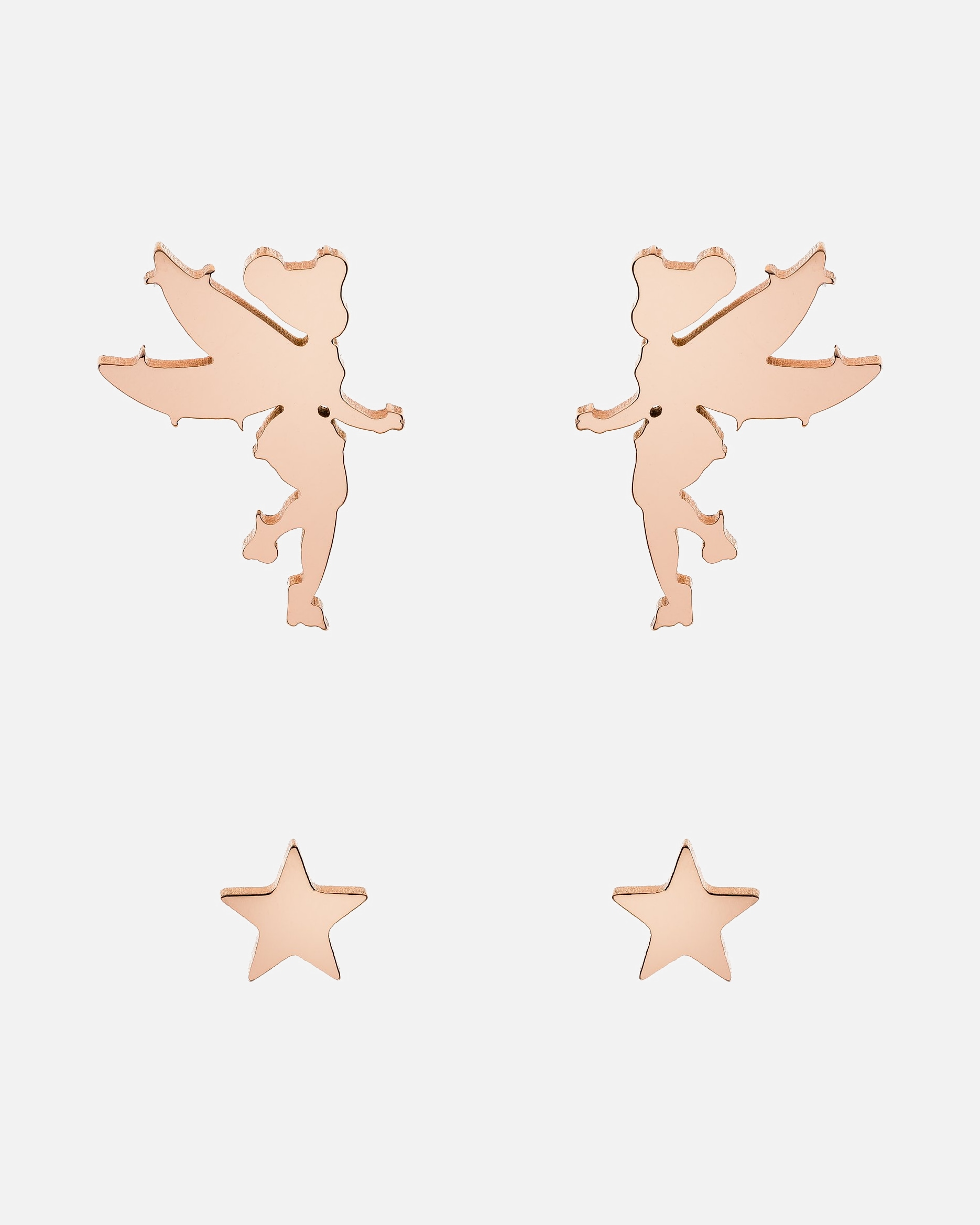 Ohrringe für Weiblich DISNEY Jewelry Kinderohrring Edelstahl roségold