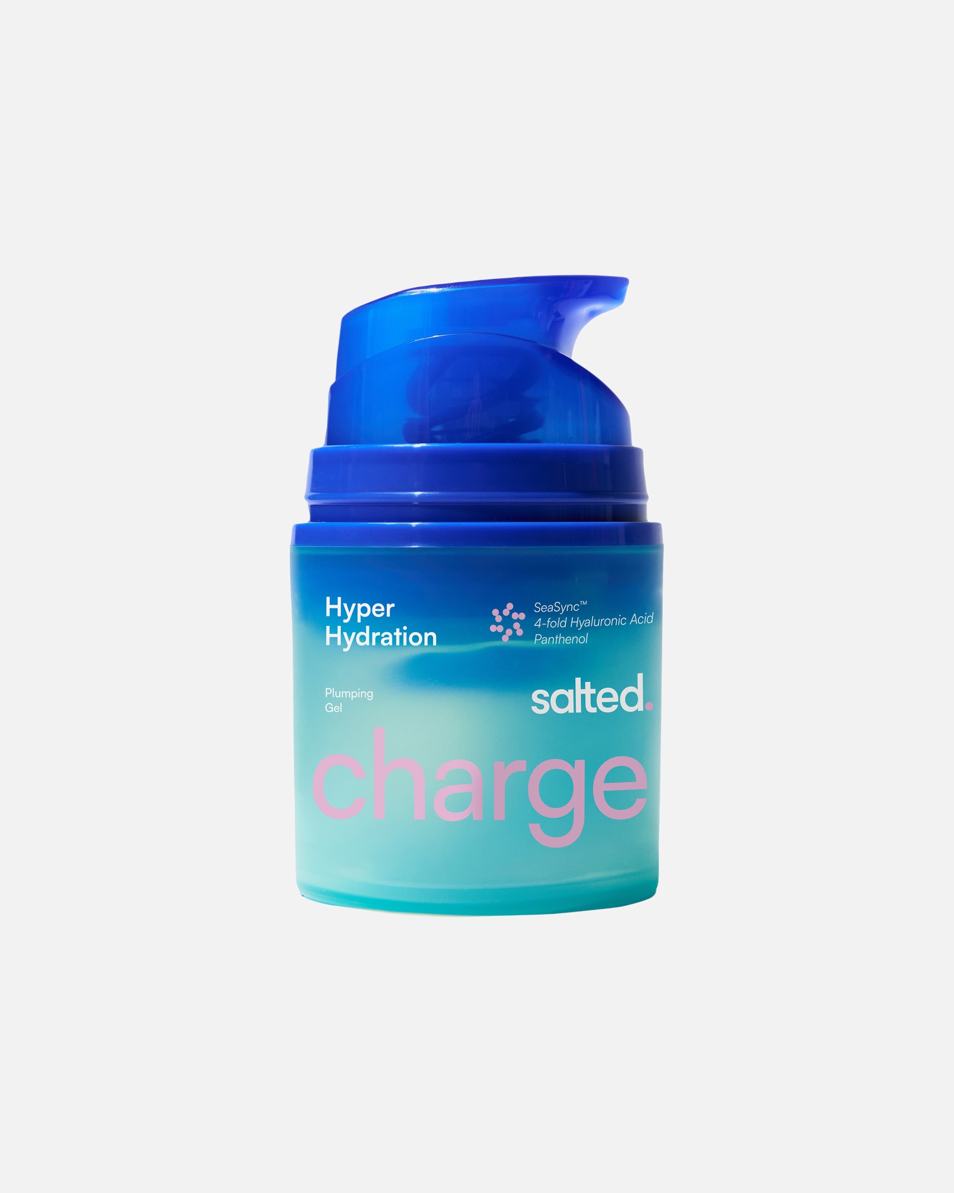 Feuchtigkeitsserum für Unisex Salted Aufpolsterndes Hyaluron Gel Hyper Hydration ohne Duft transparent - 30 ml