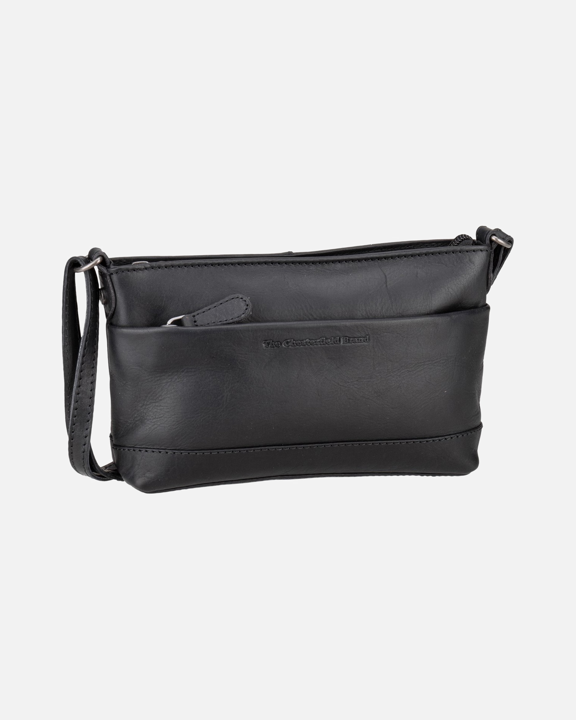Umhängetasche für Weiblich The Chesterfield Brand Umhängetasche Salerno Black