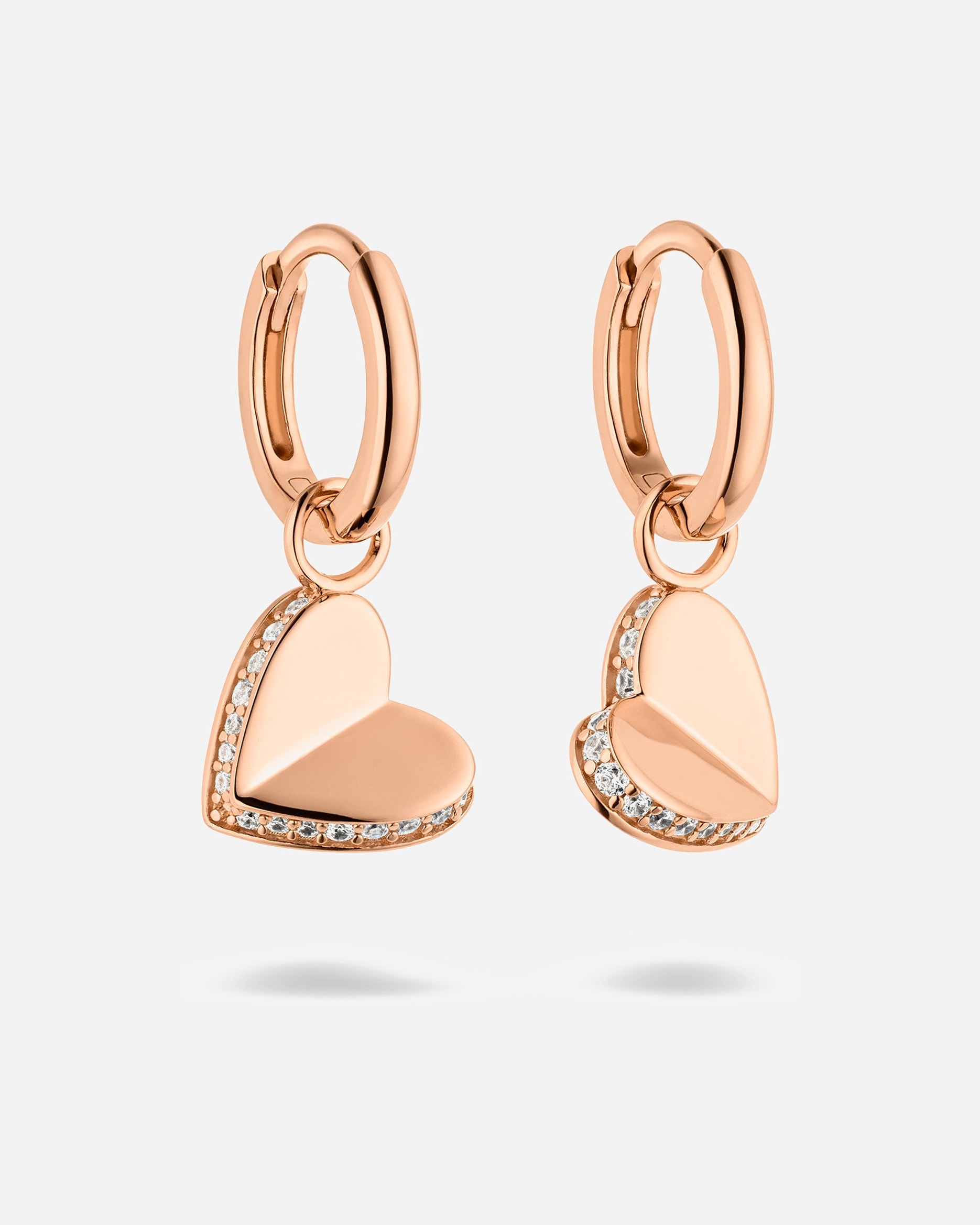 Ohrringe für Weiblich s.Oliver Creolen-Anhänger 925er Silber silber