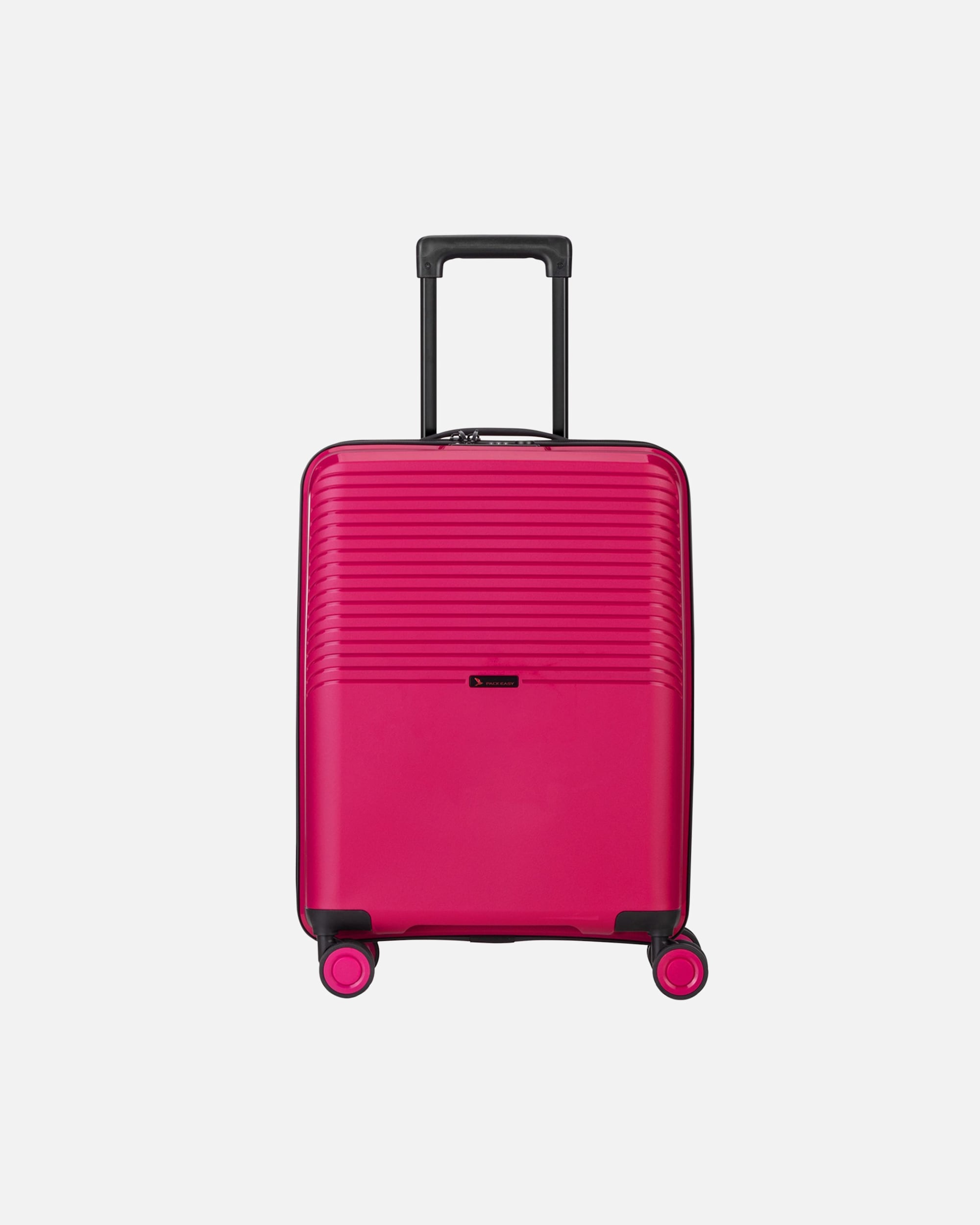 Handgepäckkoffer für Männlich Pack Easy Jet 4 Rollen Kabinentrolley 55 cm rot
