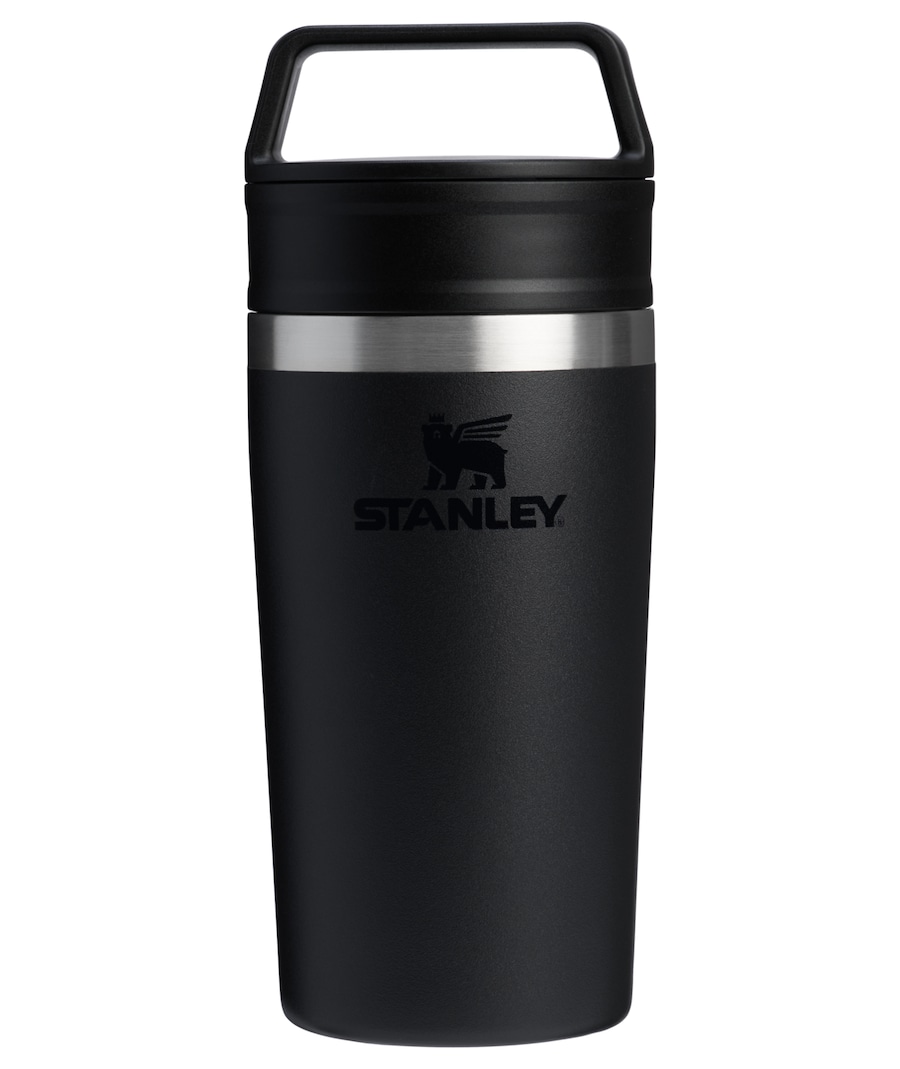 Stanley 1913 Thermobecher - 0,35L CAFÉ TO-GO TRAVEL MUG Black Schwarz