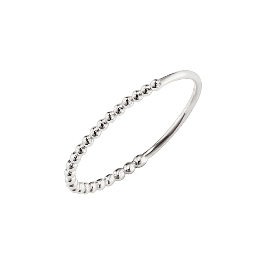 caï Ring 925/- Sterling Silber ohne Stein 048 (15,3) Weiss Damen