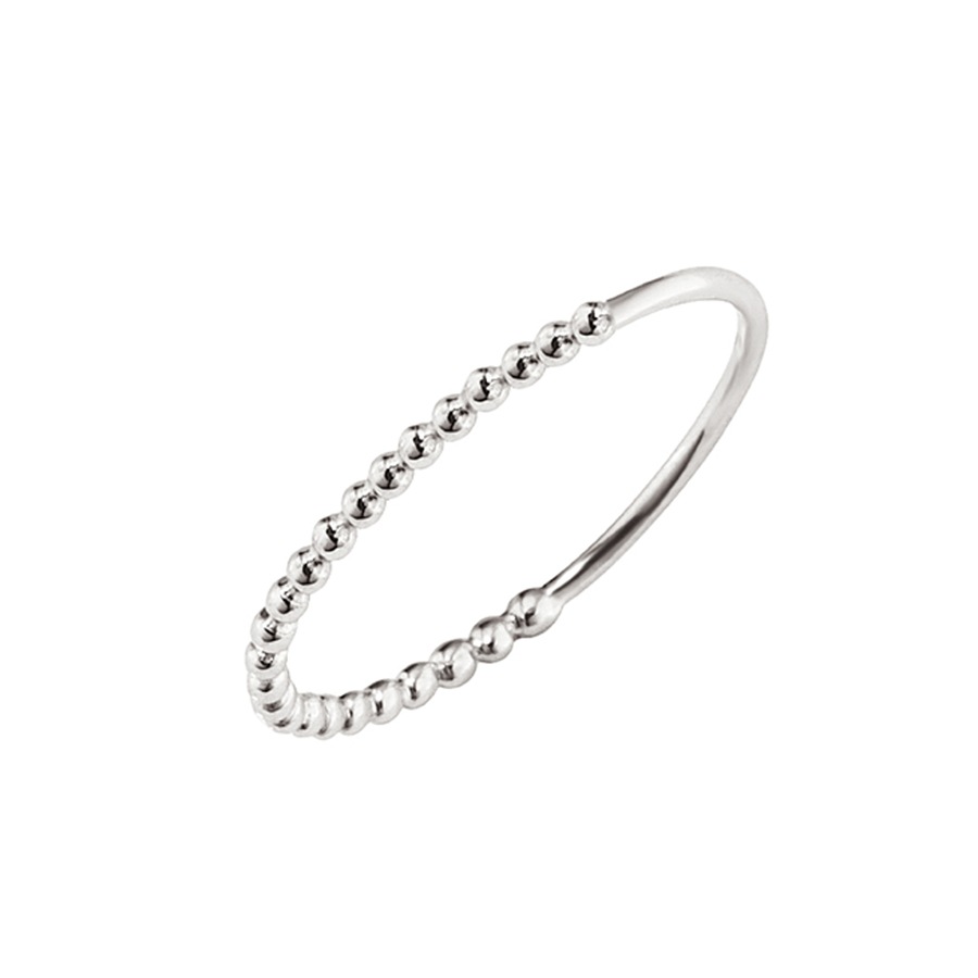 caï Ring 925/- Sterling Silber ohne Stein 050 (15,9) Weiss Damen