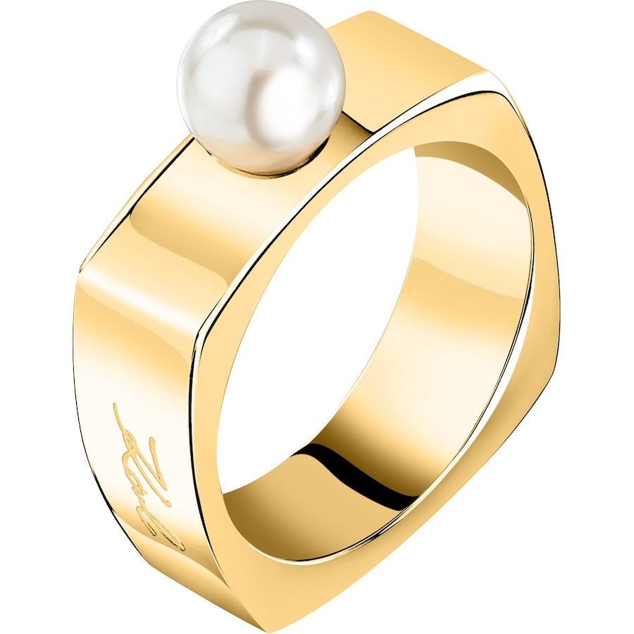 Karl Lagerfeld Damenring Edelstahl 56 Damen