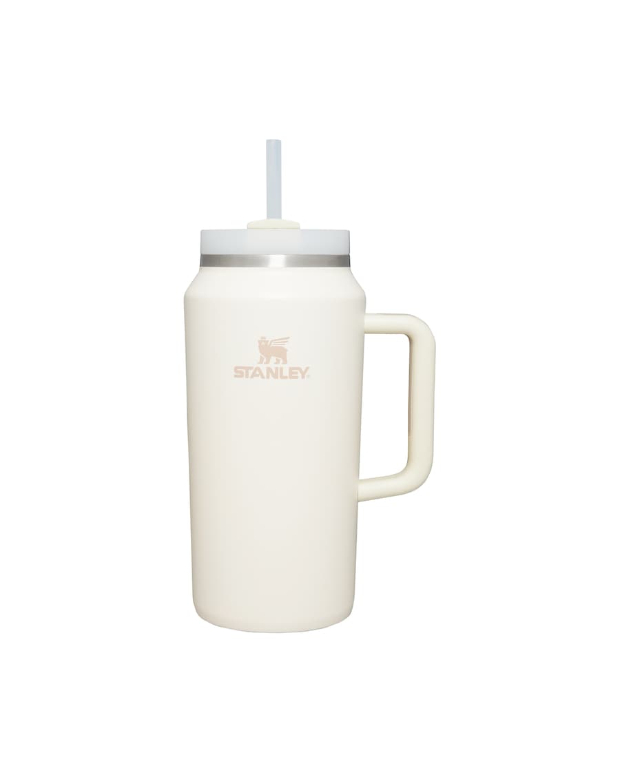 Stanley 1913 Thermobecher - 1,9L THE QUENCHER H2.0 FLOWSTATE TUMBLER Cream Silber
