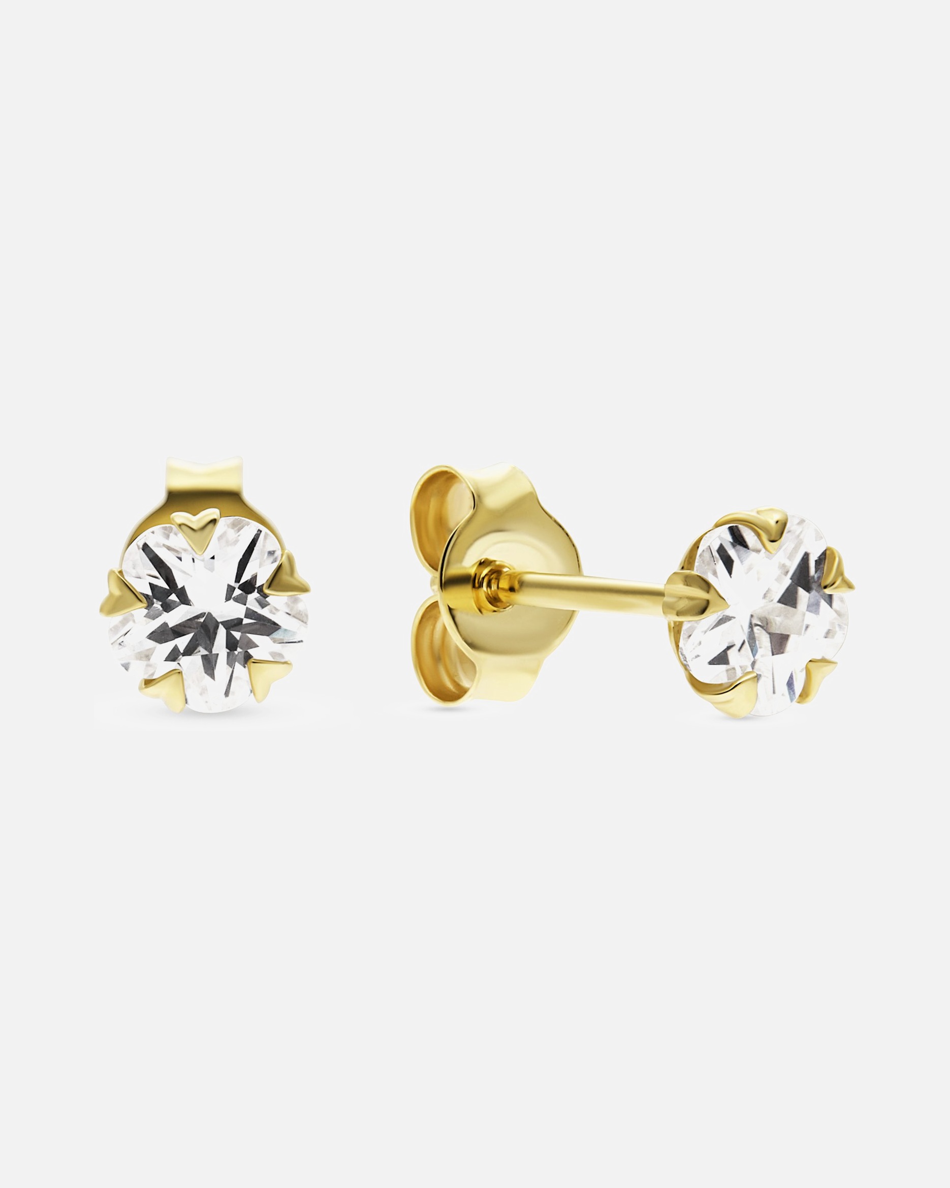 Ohrringe für Weiblich FAVS Ohrstecker 375er Gelbgold One Size