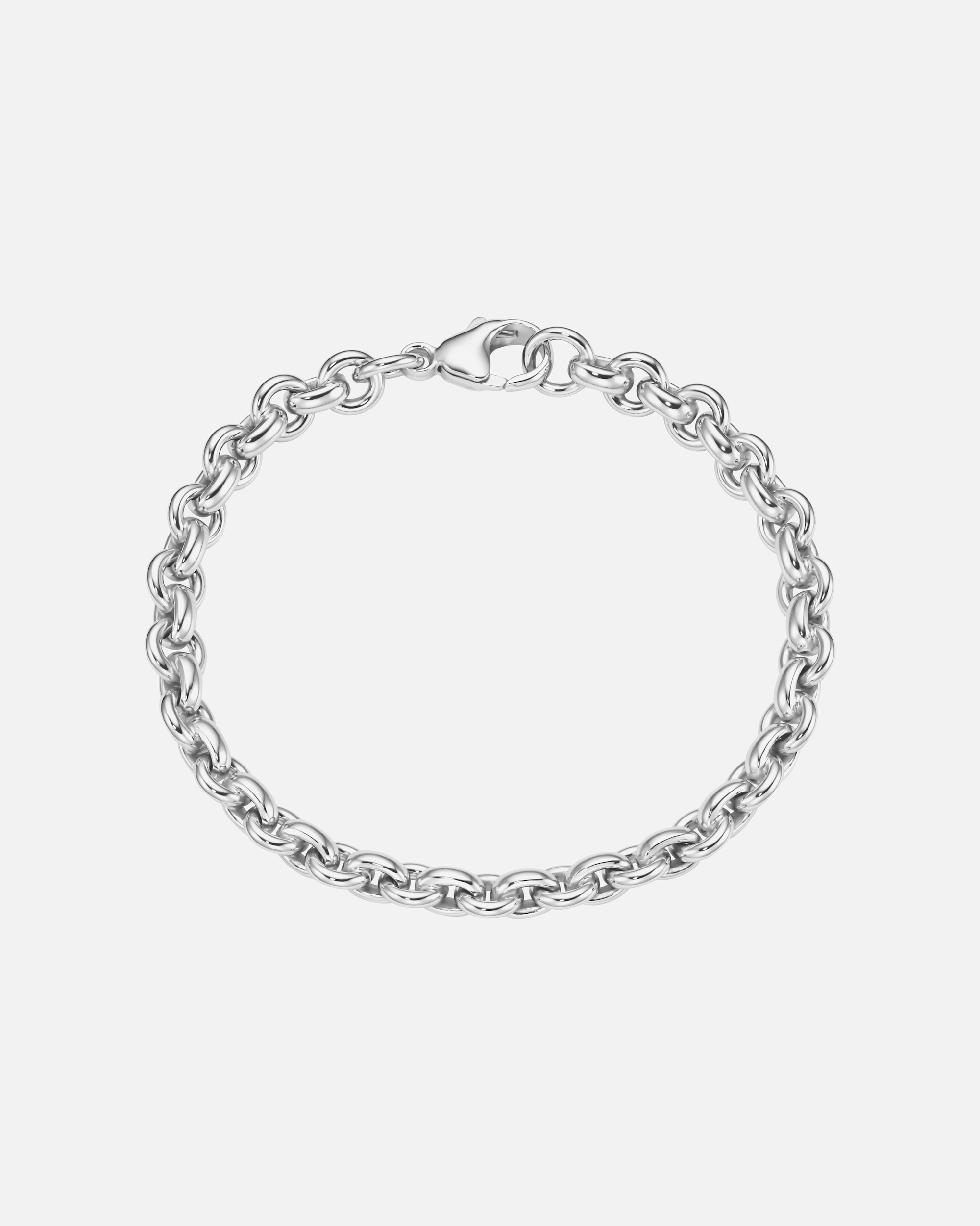 Armband für Unisex Smart Jewel Armband Ankerkette, massiv, Silber 925 21 cm
